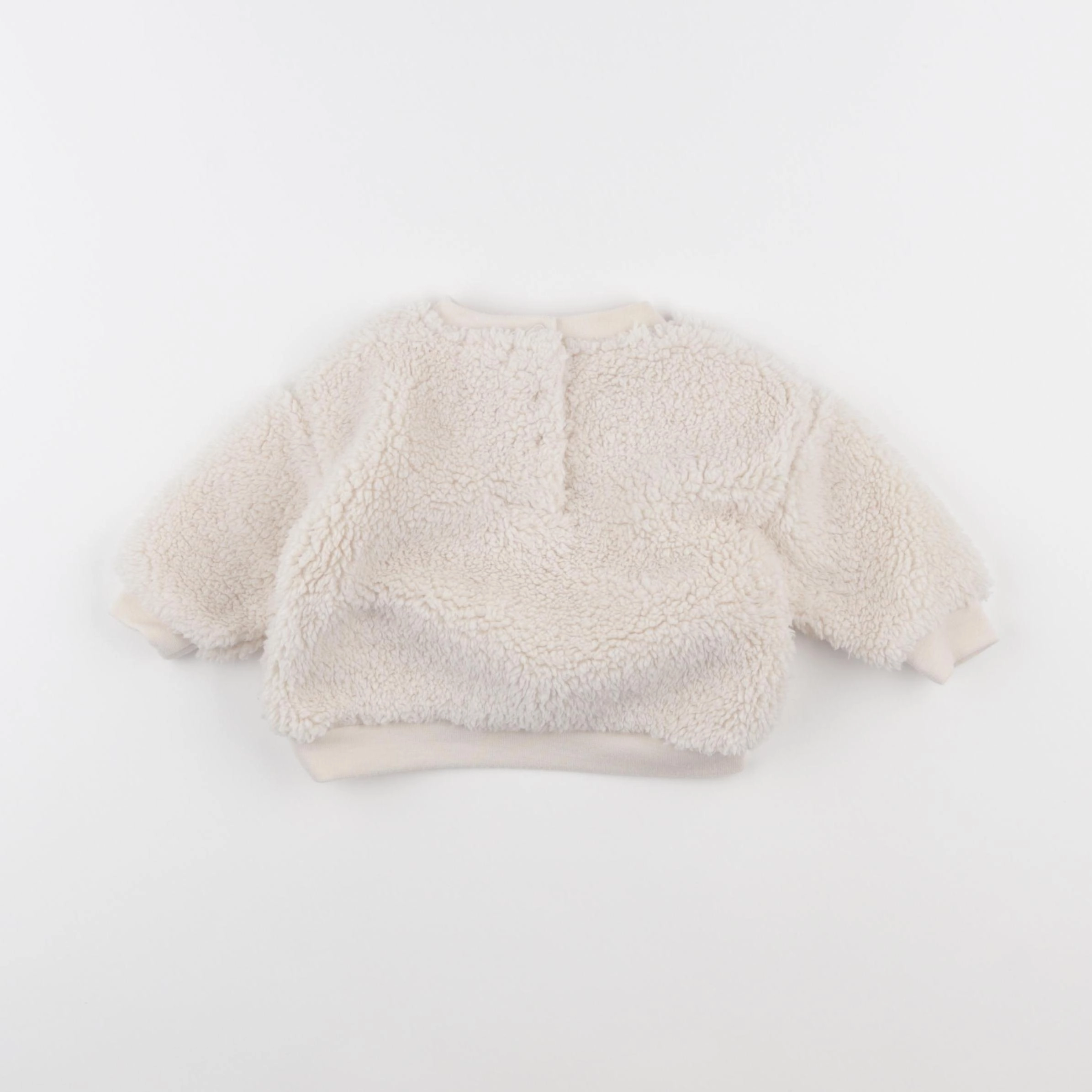 Vertbaudet - pull beige - 9 mois