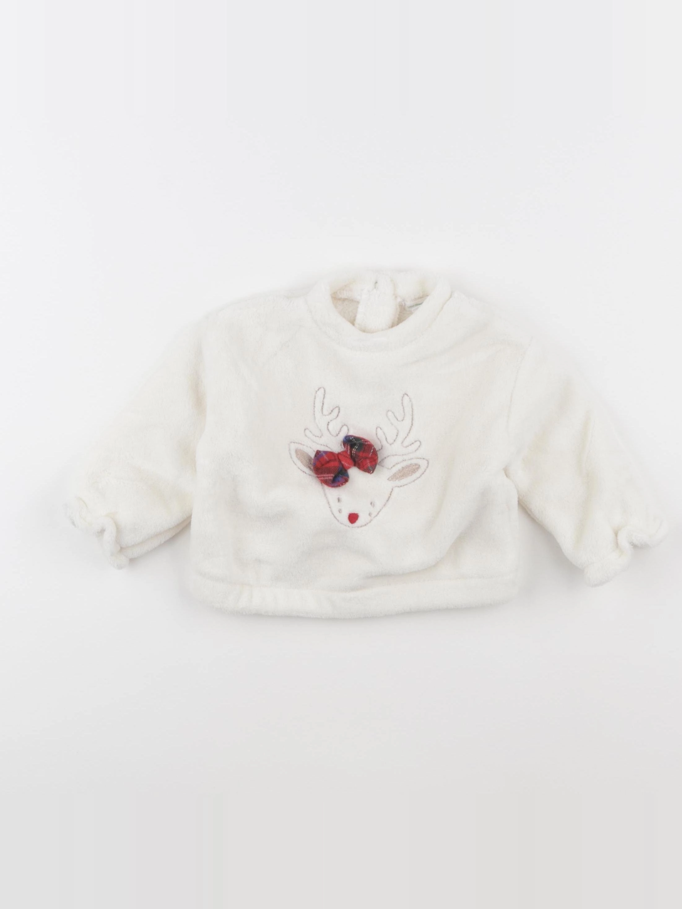 Vertbaudet - pull beige - 9 mois
