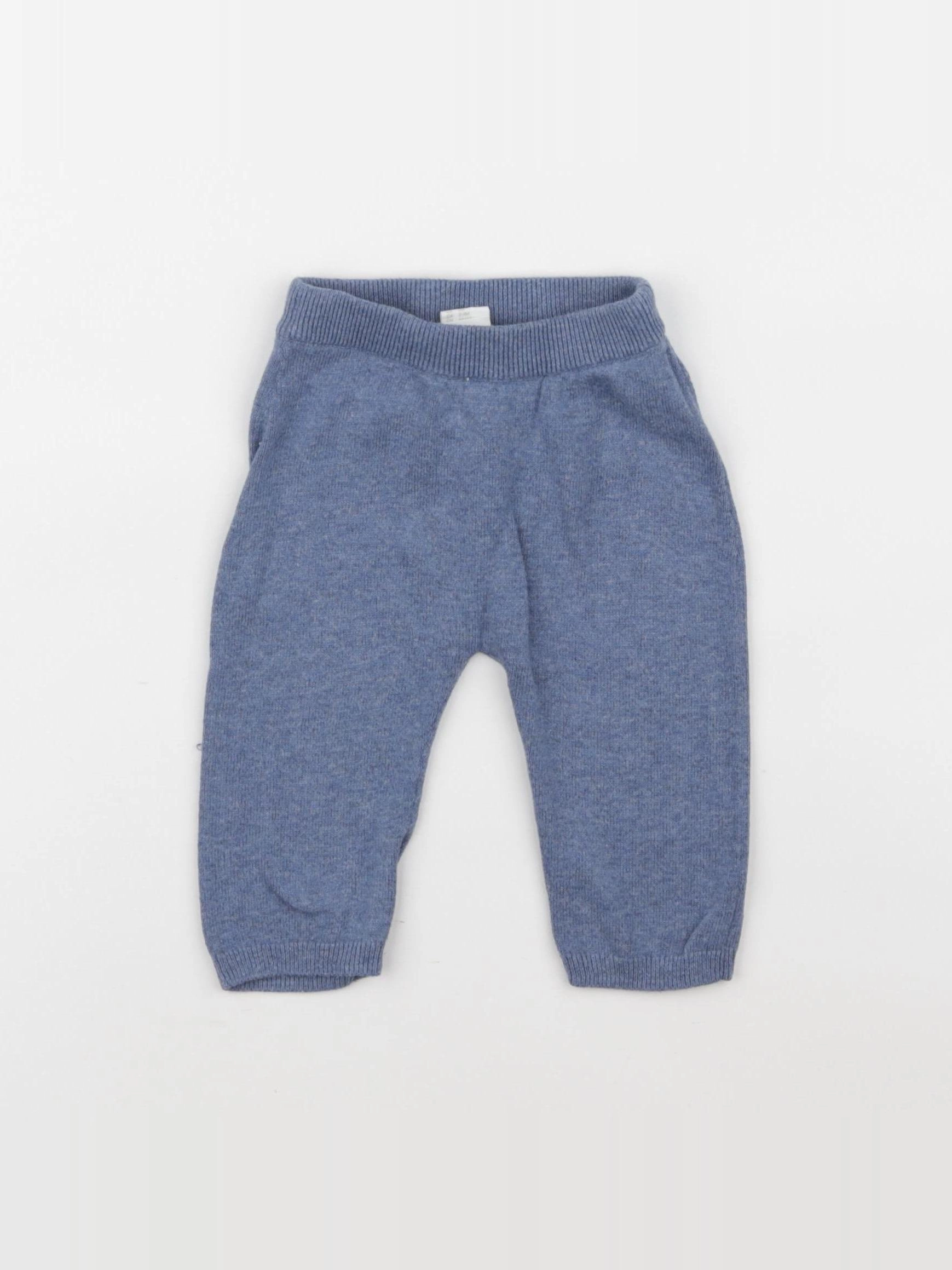 H&M - legging bleu - 1/3 mois