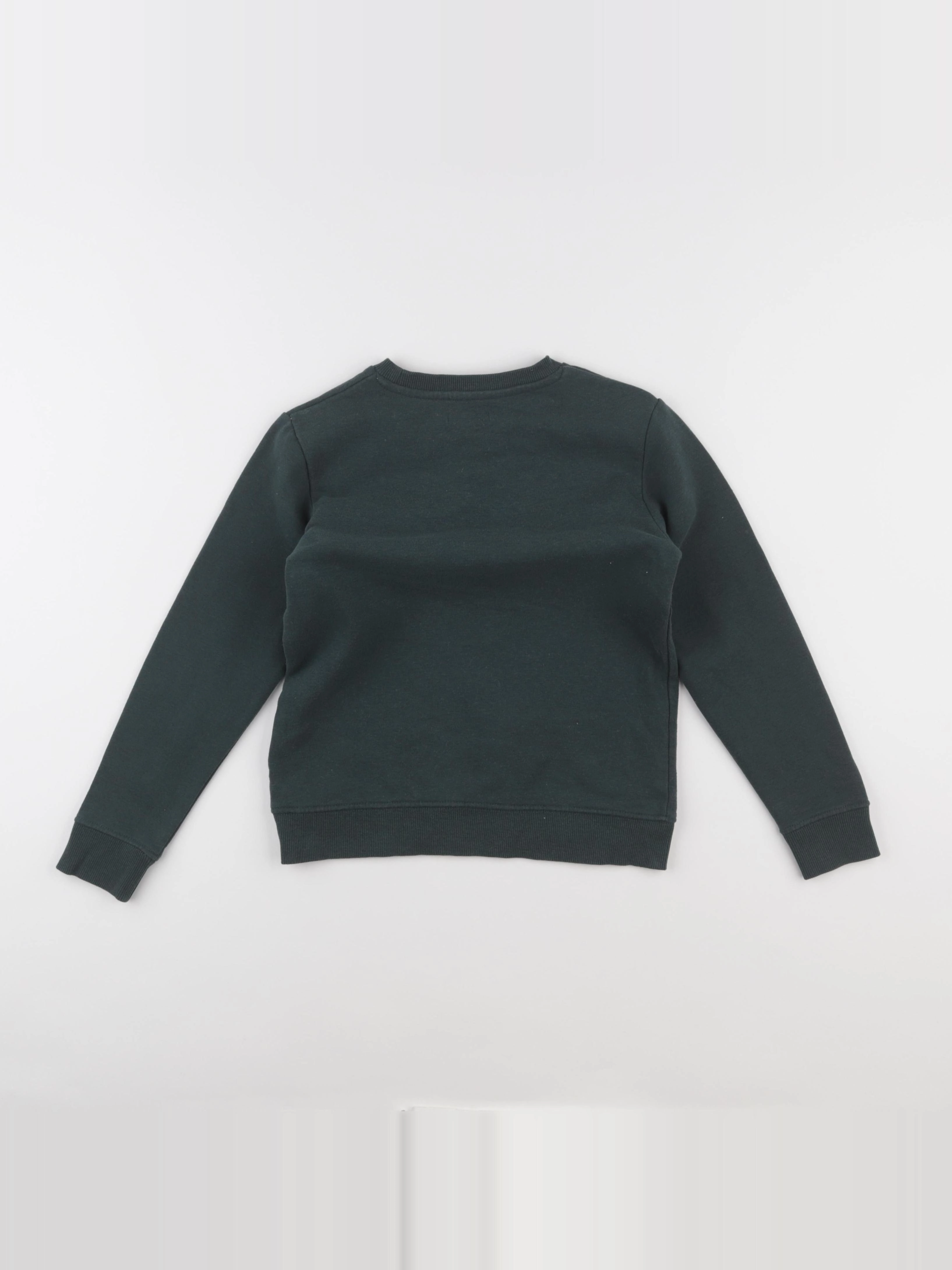 Vertbaudet - sweat vert - 8 ans