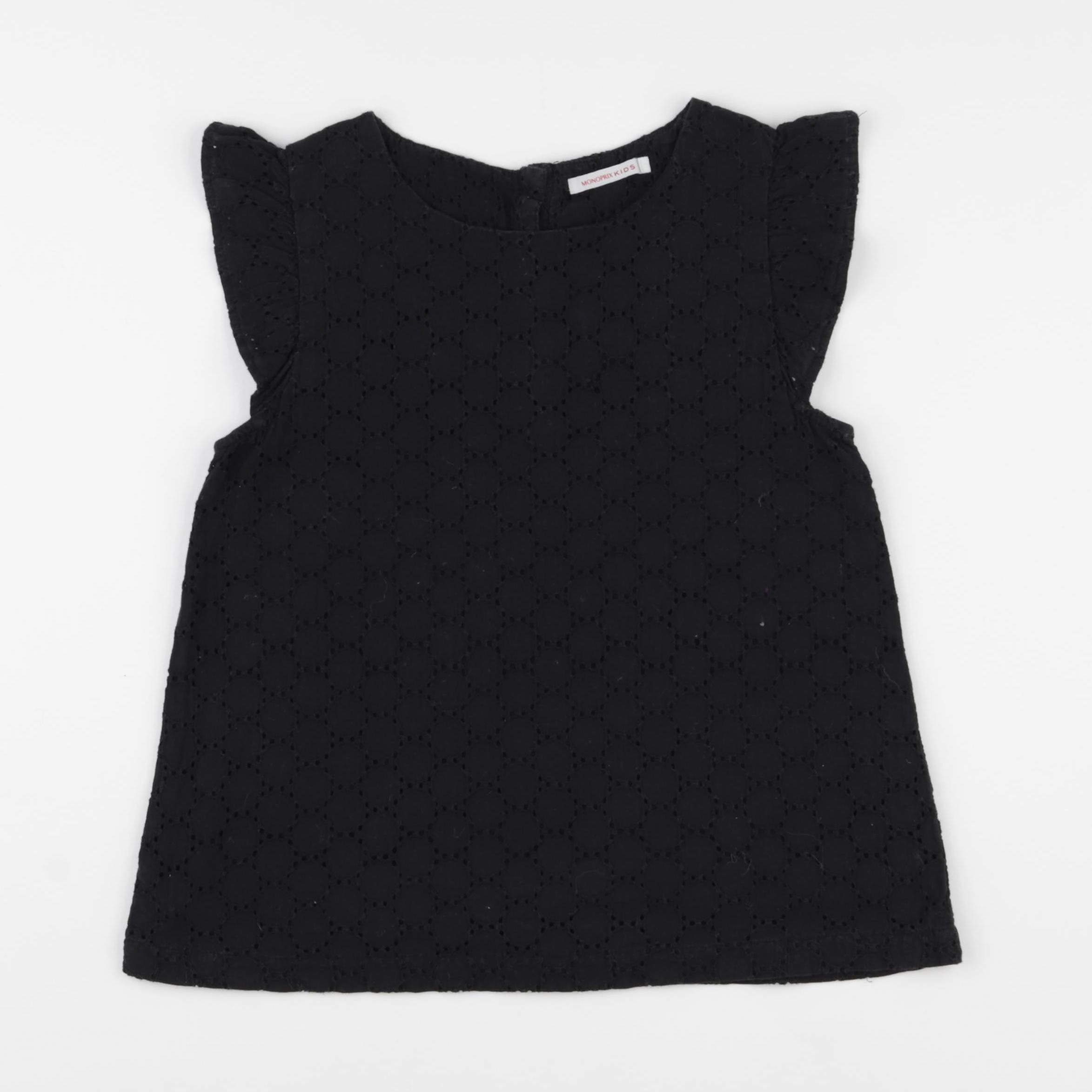 Monoprix - blouse noir - 10 ans