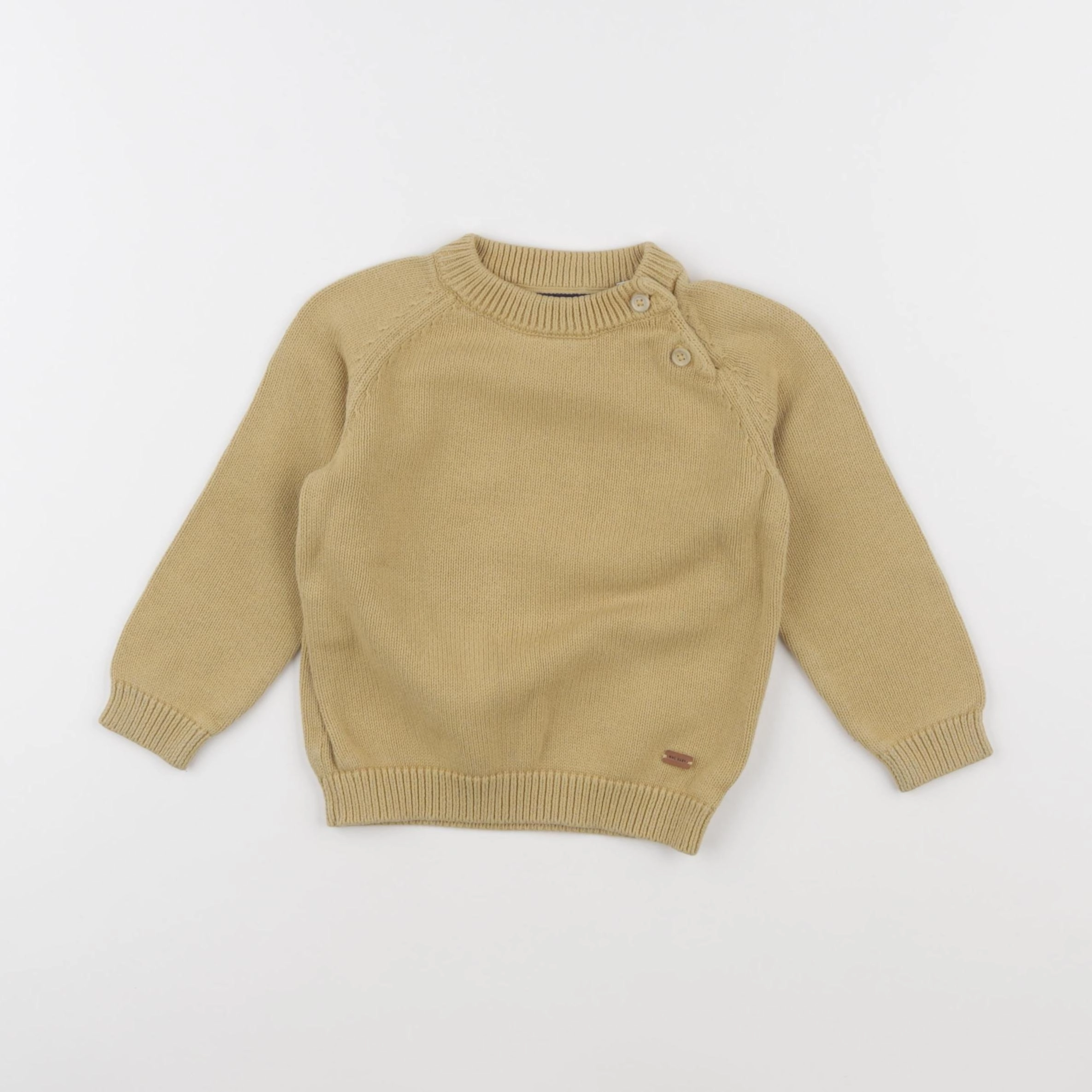 Mango - pull jaune - 18/24 mois