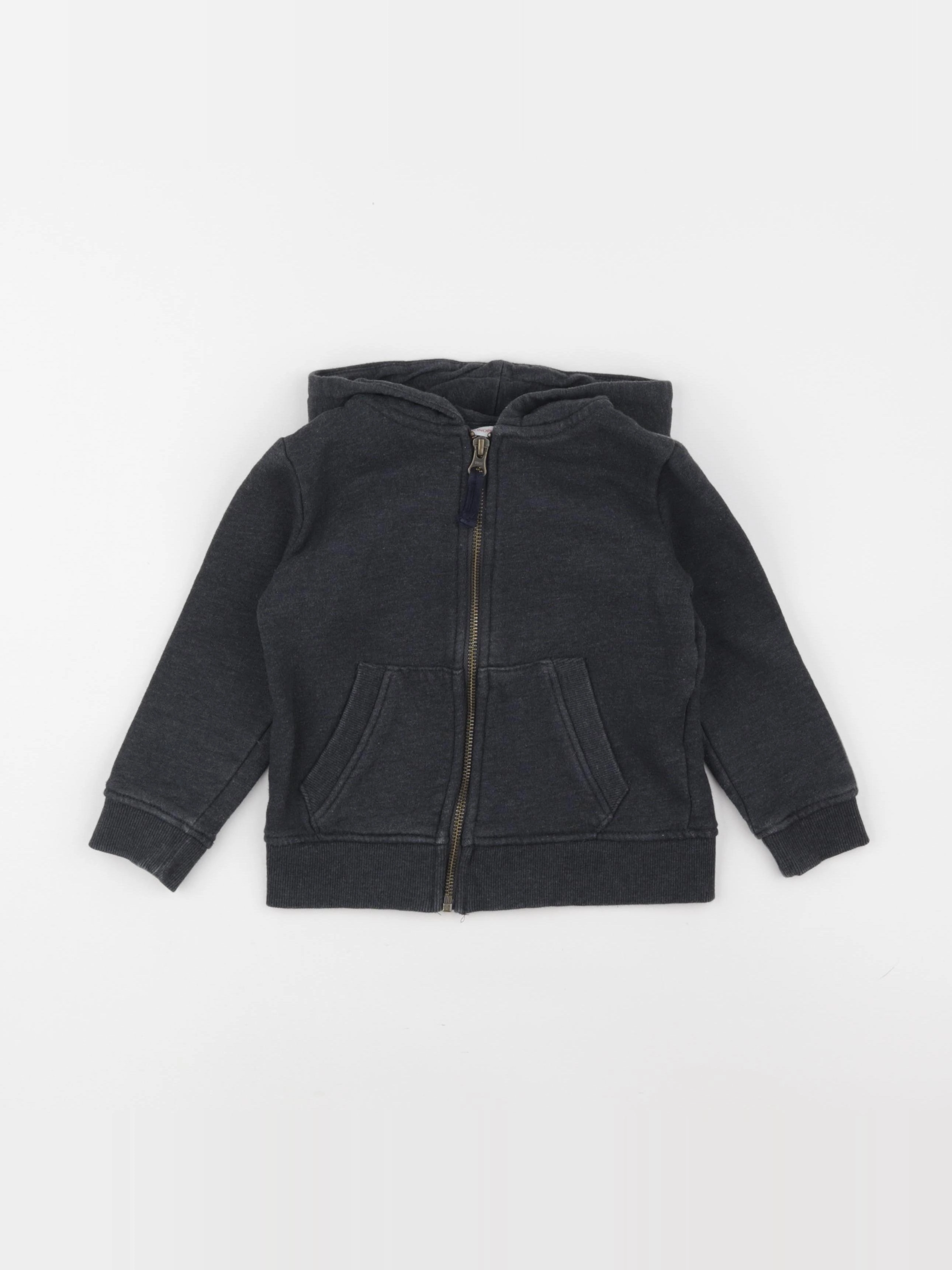 Monoprix - sweat gris - 3 ans