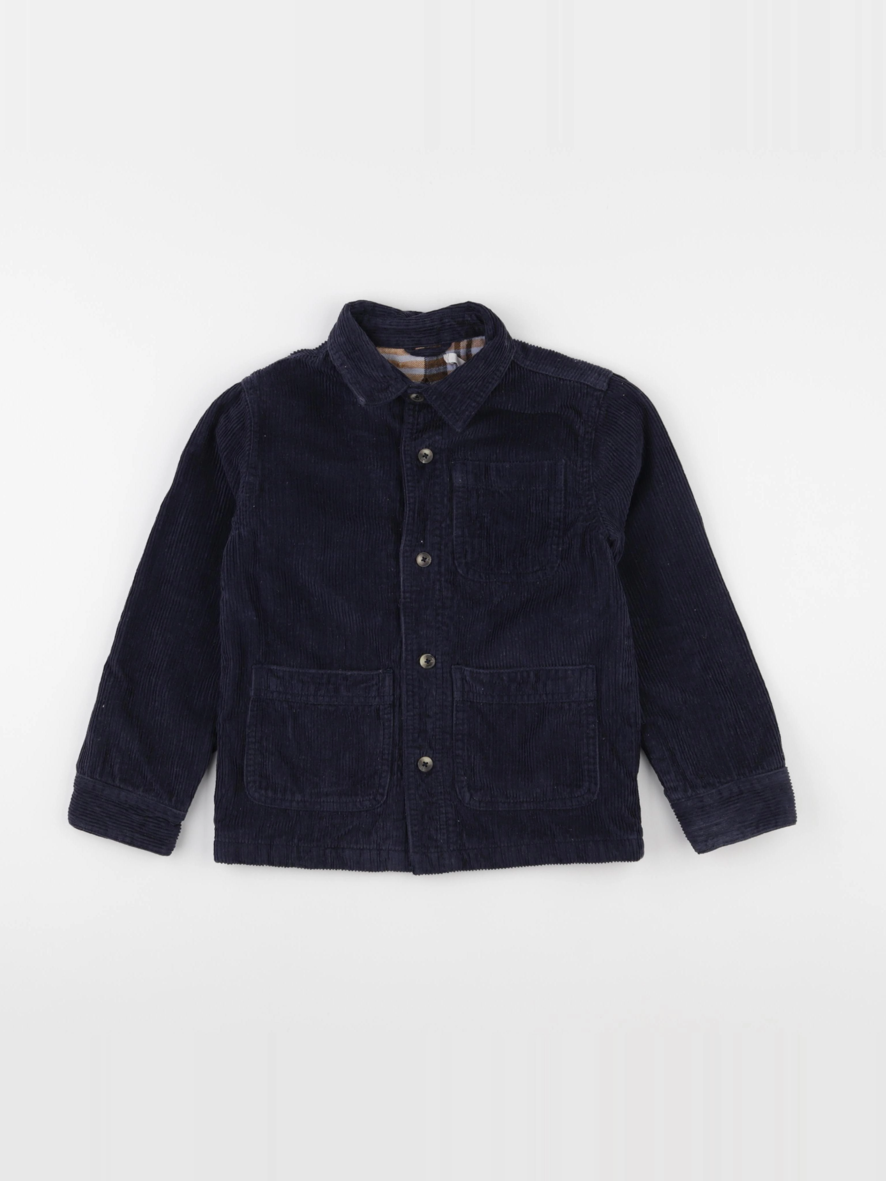 Monoprix - veste bleu - 6 ans
