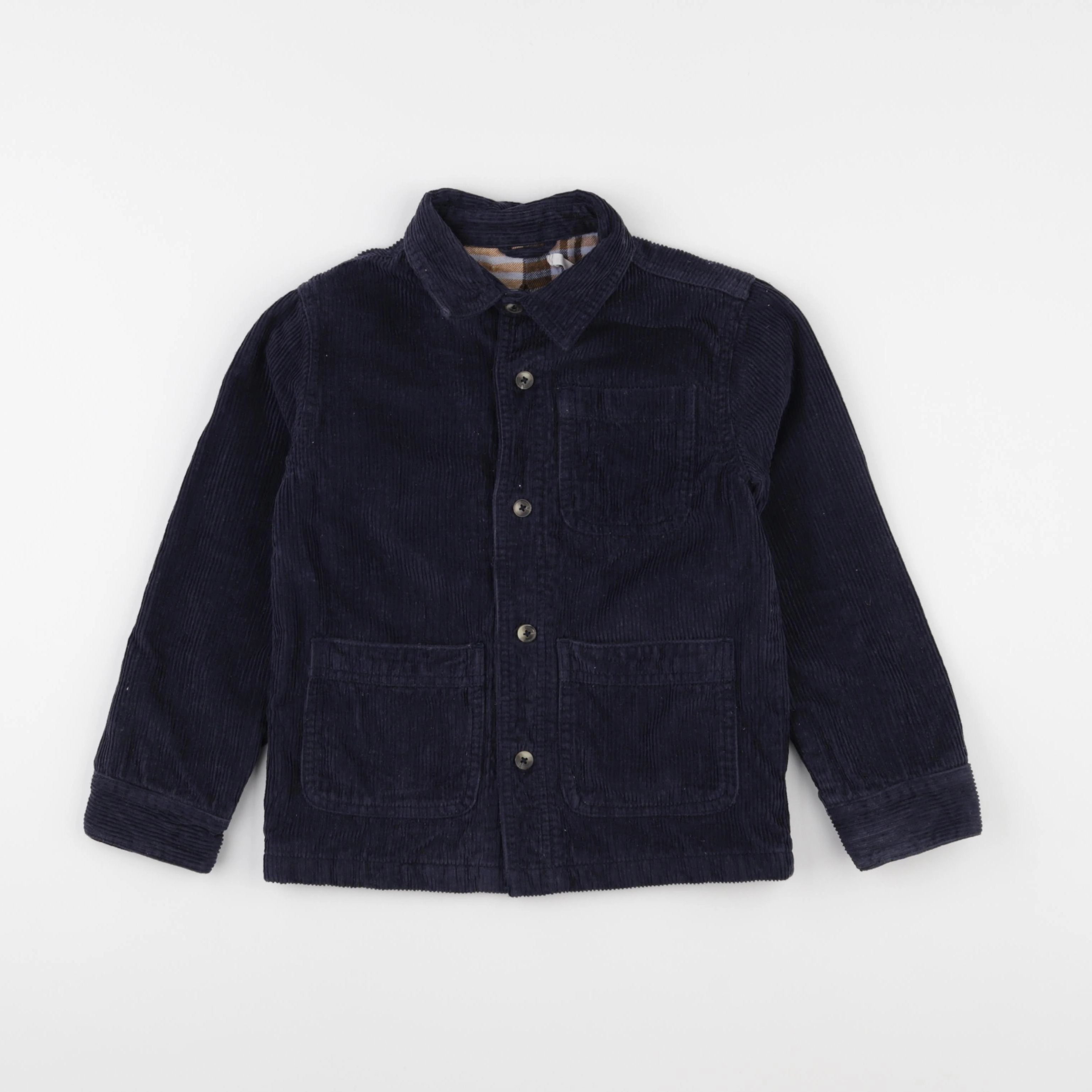Monoprix - veste bleu - 6 ans