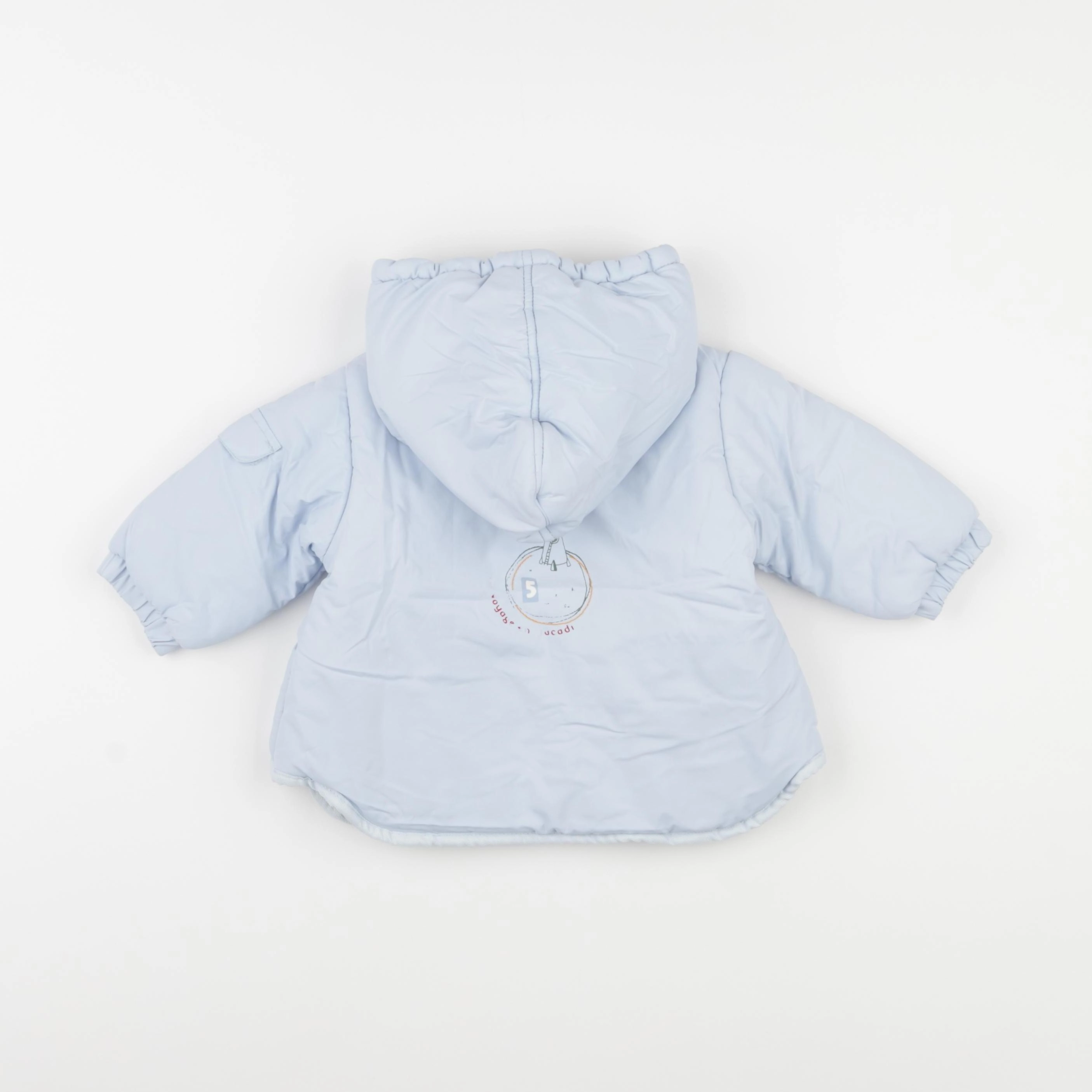 Jacadi - doudoune bleu - 6 mois