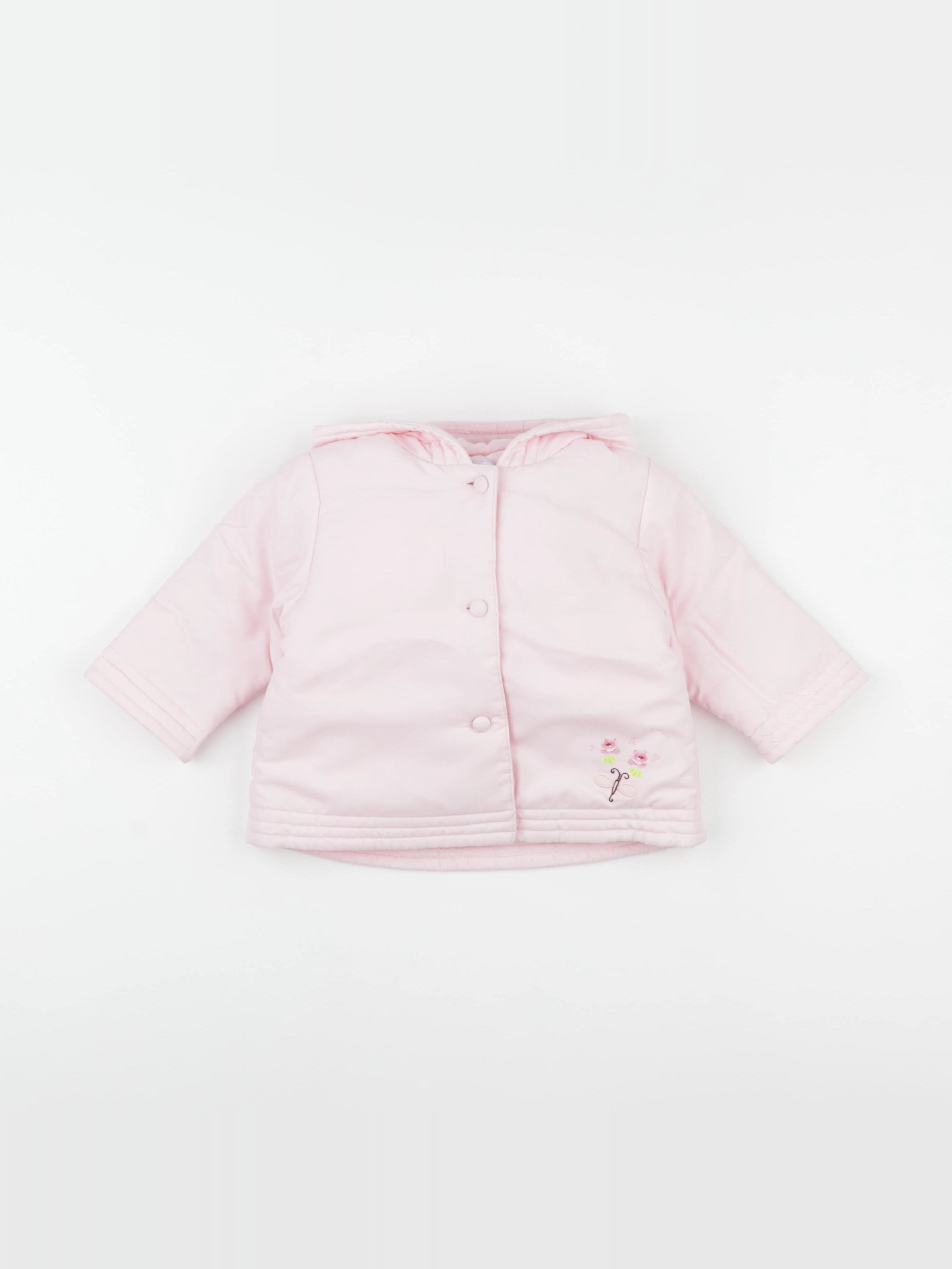 Jacadi - manteau rose - 6 mois