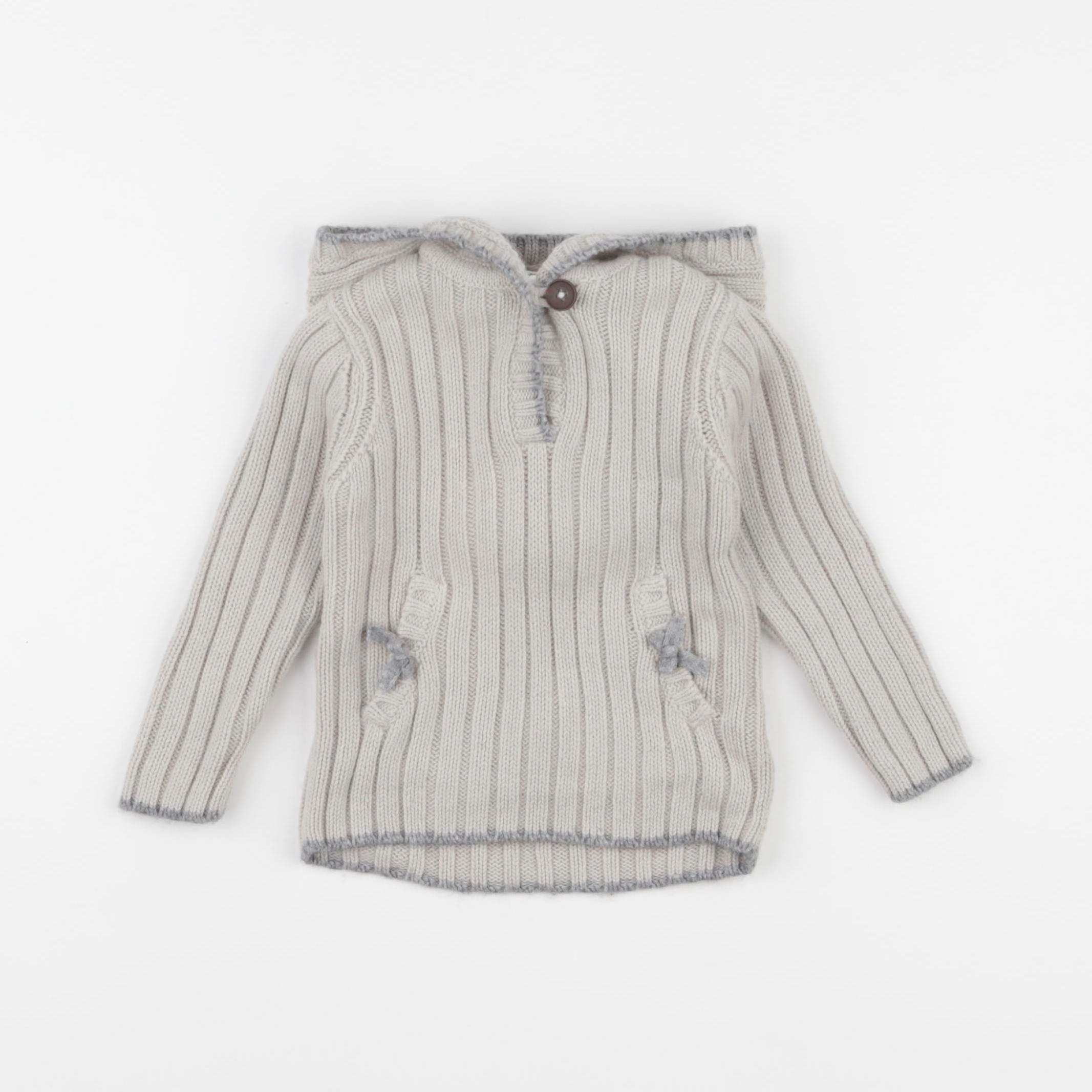 Jacadi - pull gris - 12 mois