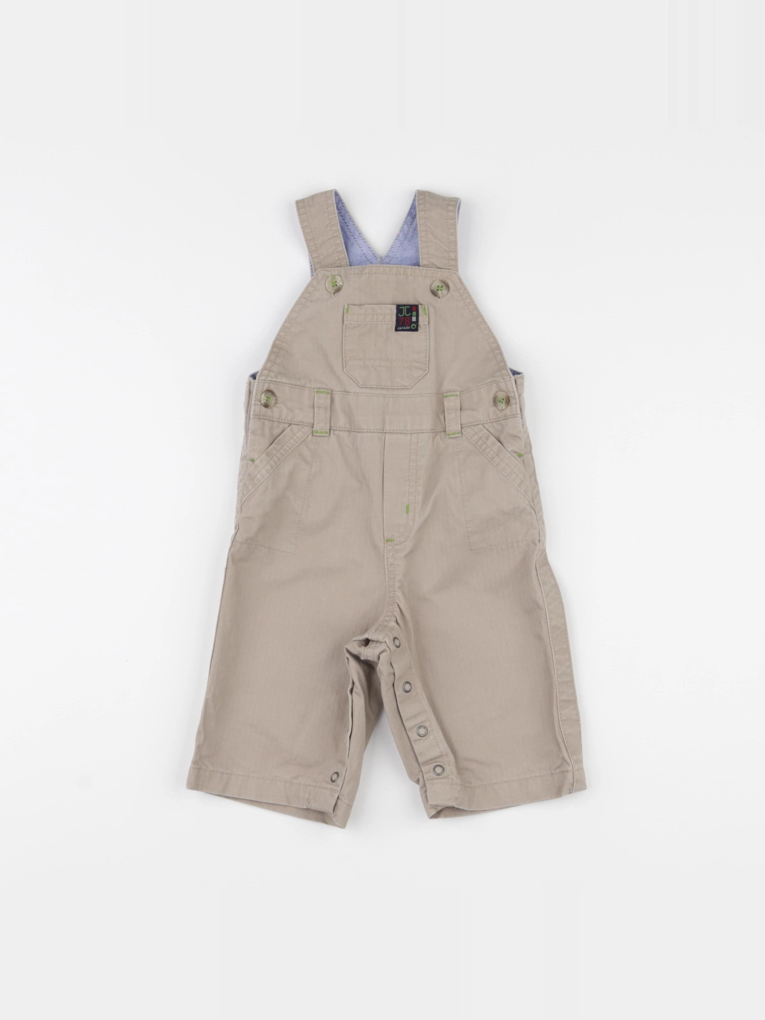 Jacadi - salopette beige - 12 mois