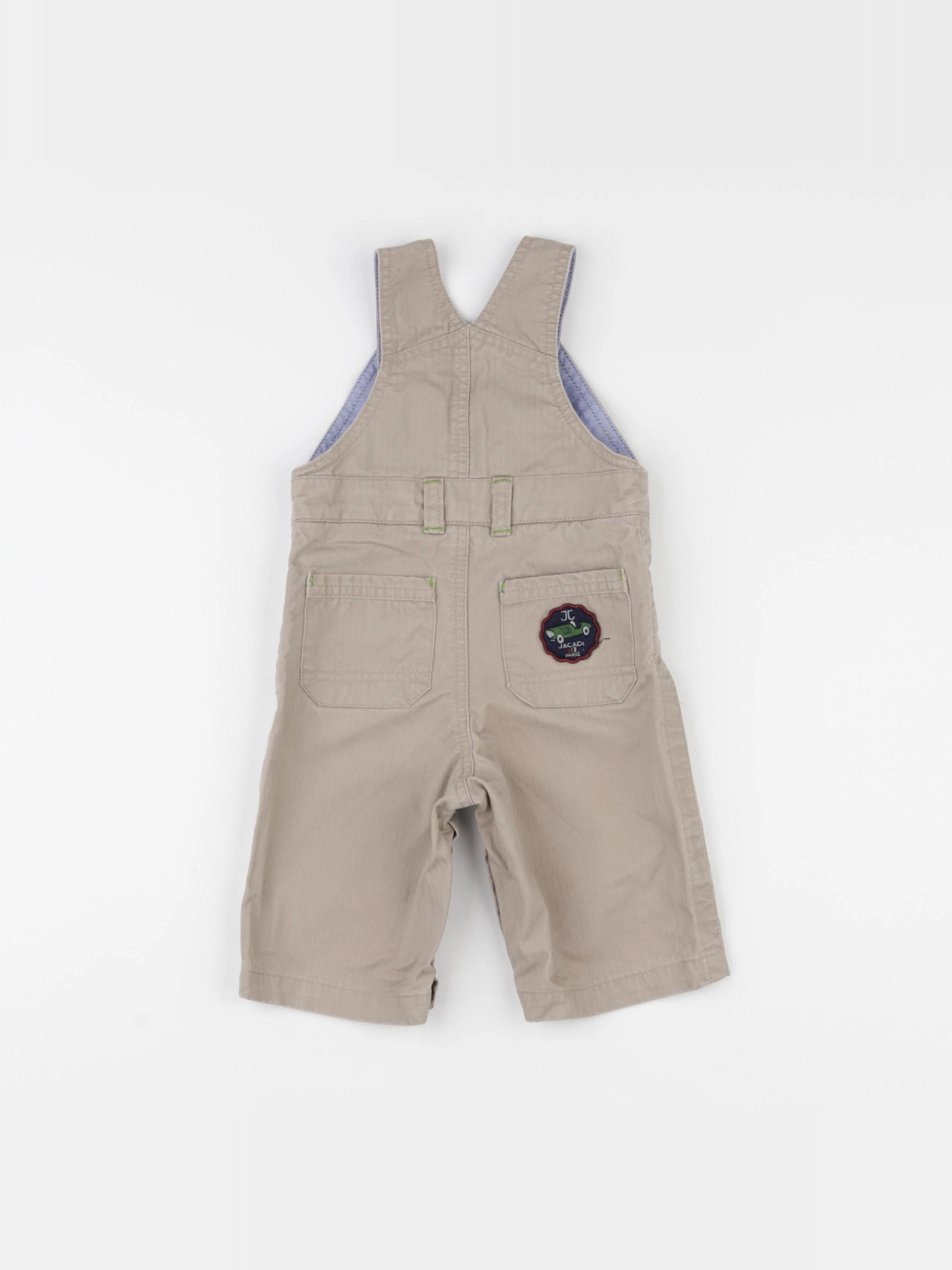 Jacadi - salopette beige - 12 mois