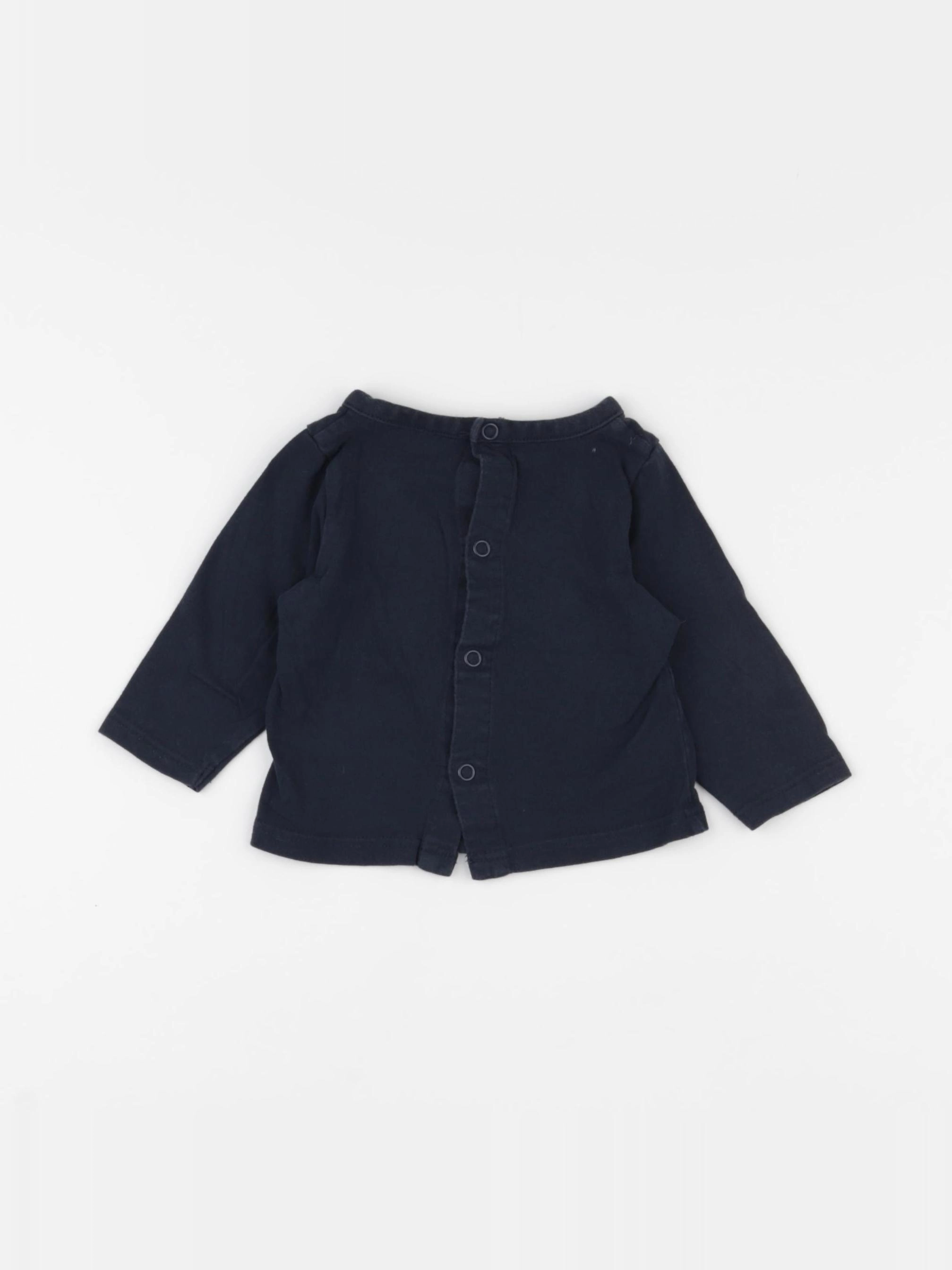 Tape à l'oeil - tee-shirt bleu - 3 mois