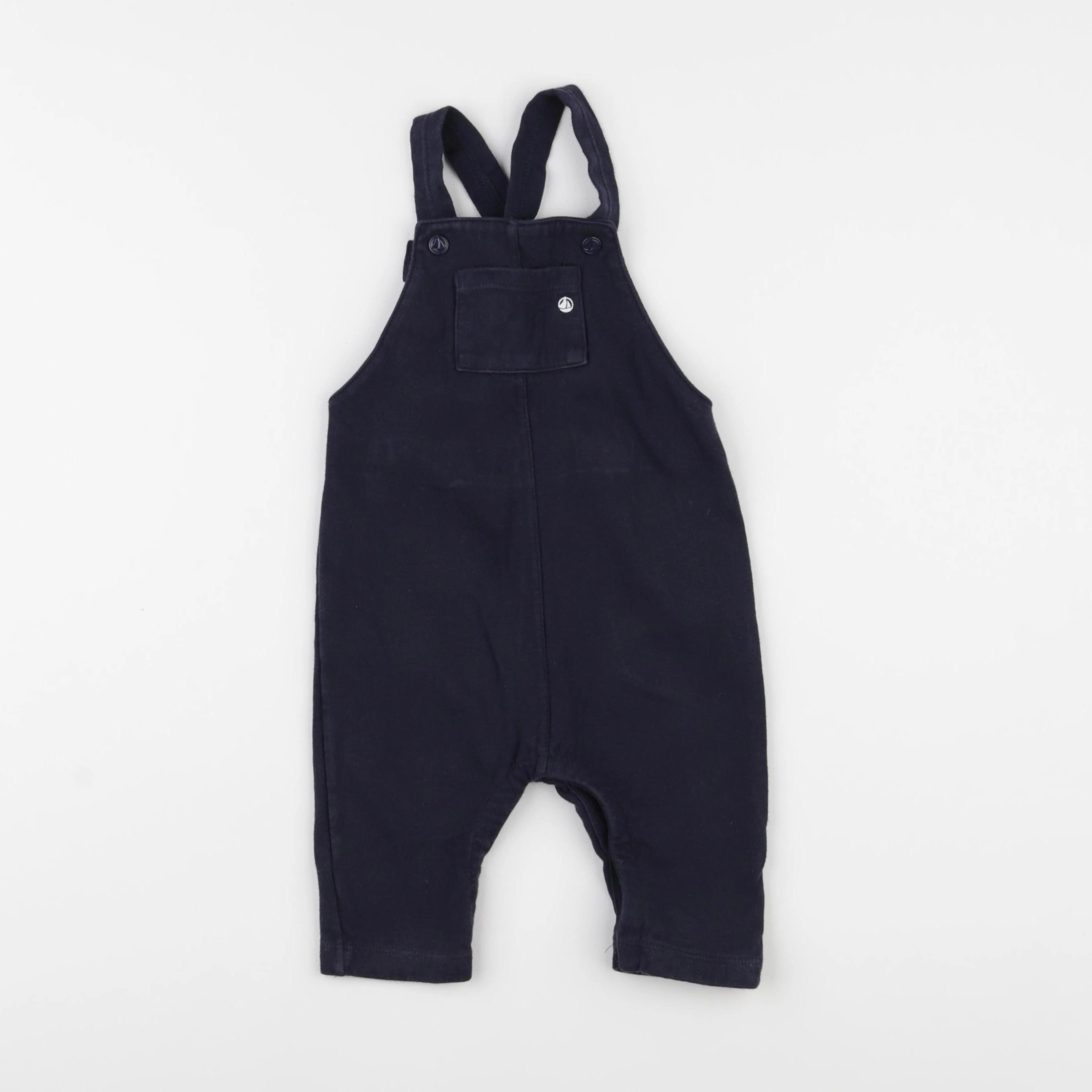 Petit Bateau - salopette bleu - 12 mois