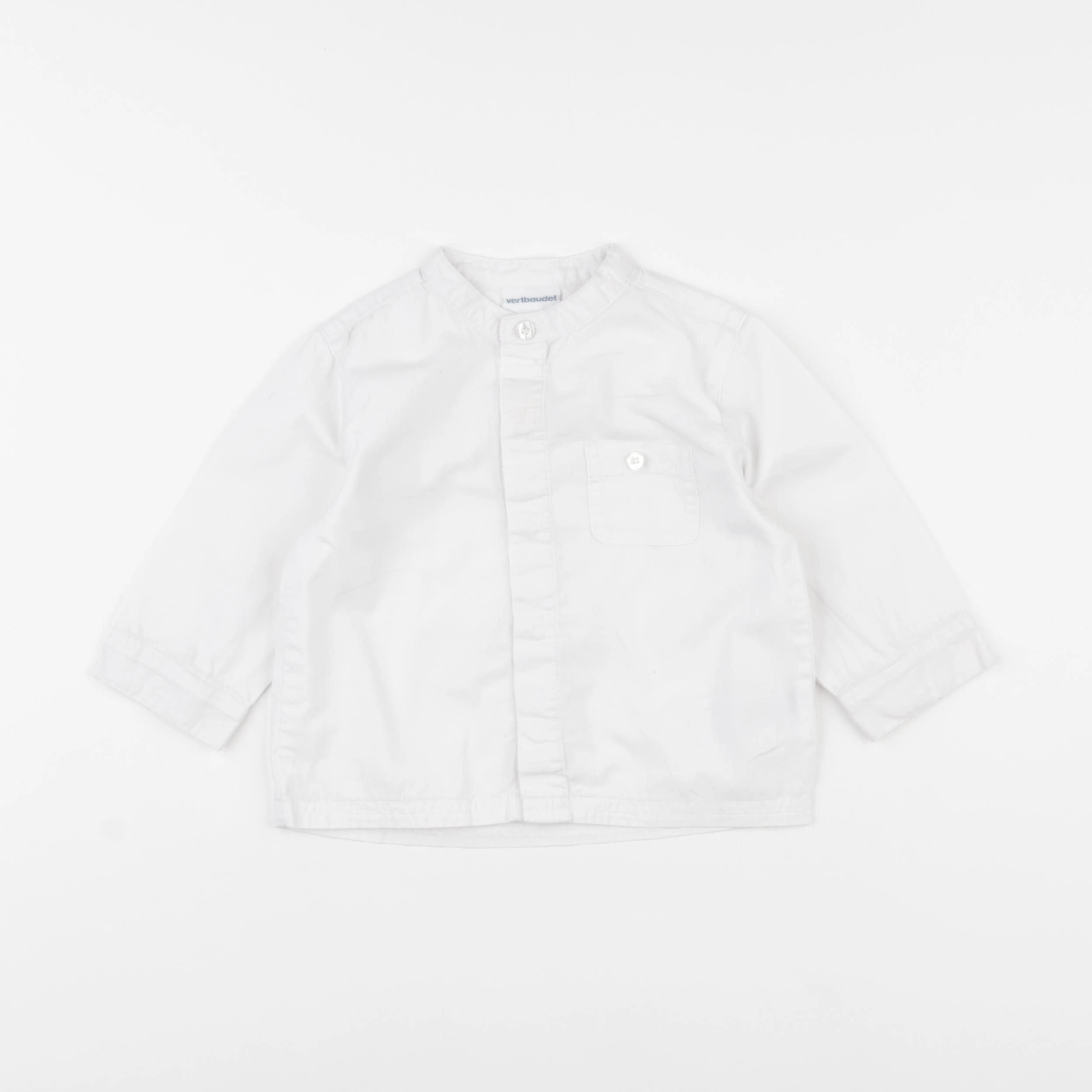 Vertbaudet - chemise blanc - 12 mois