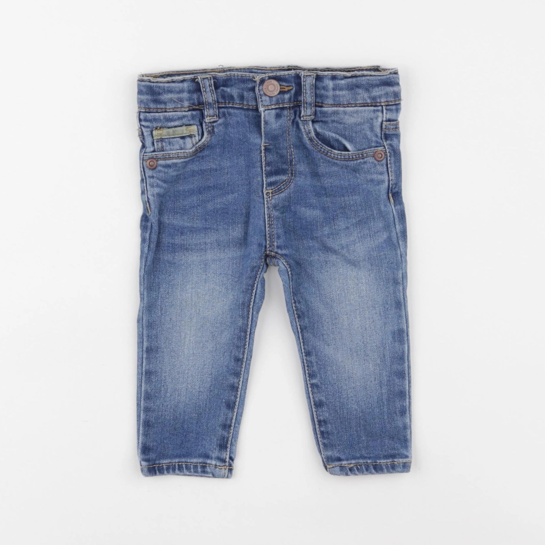 Zara - jean bleu - 3/6 mois