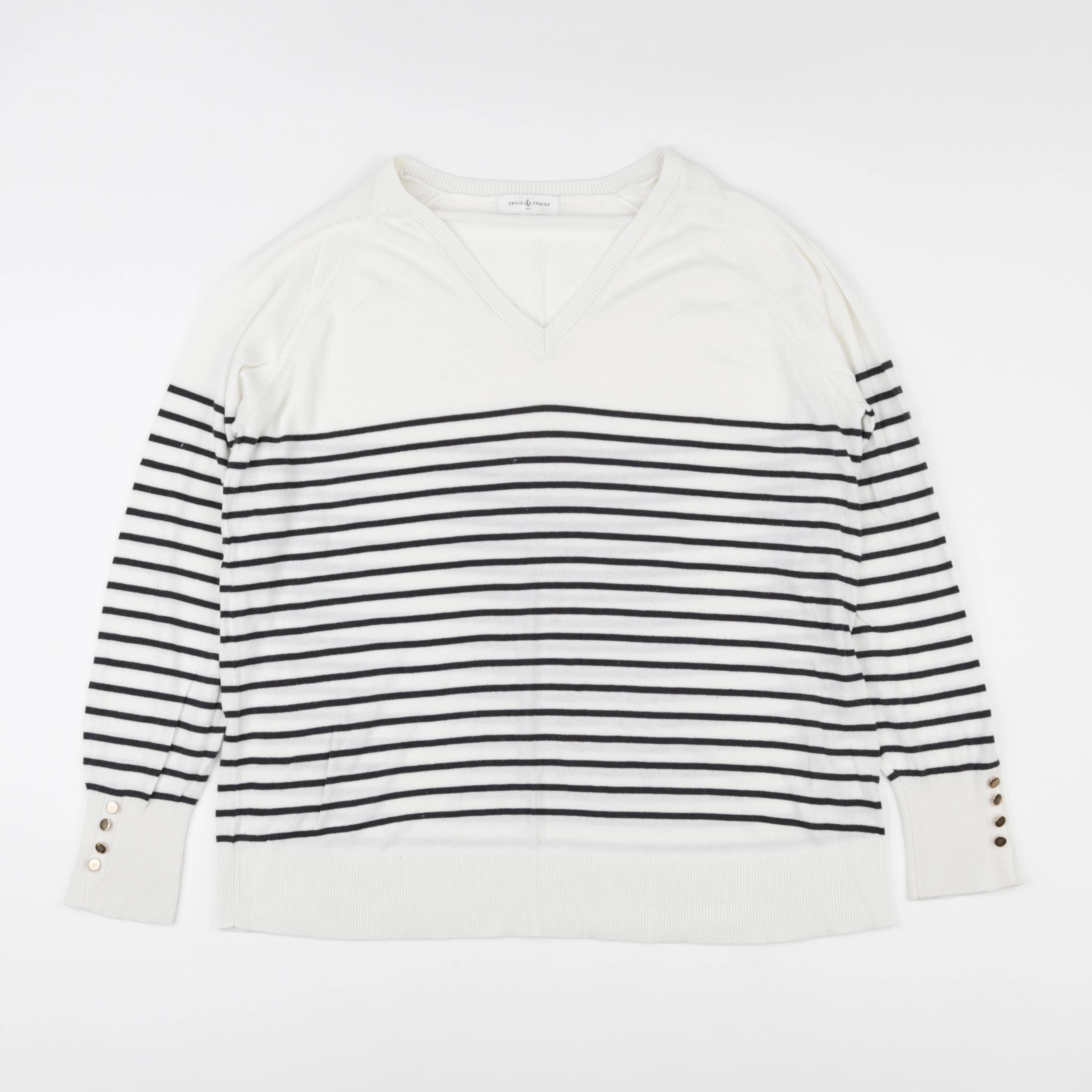 Envie de fraise - pull grossesse blanc - 38 à 40