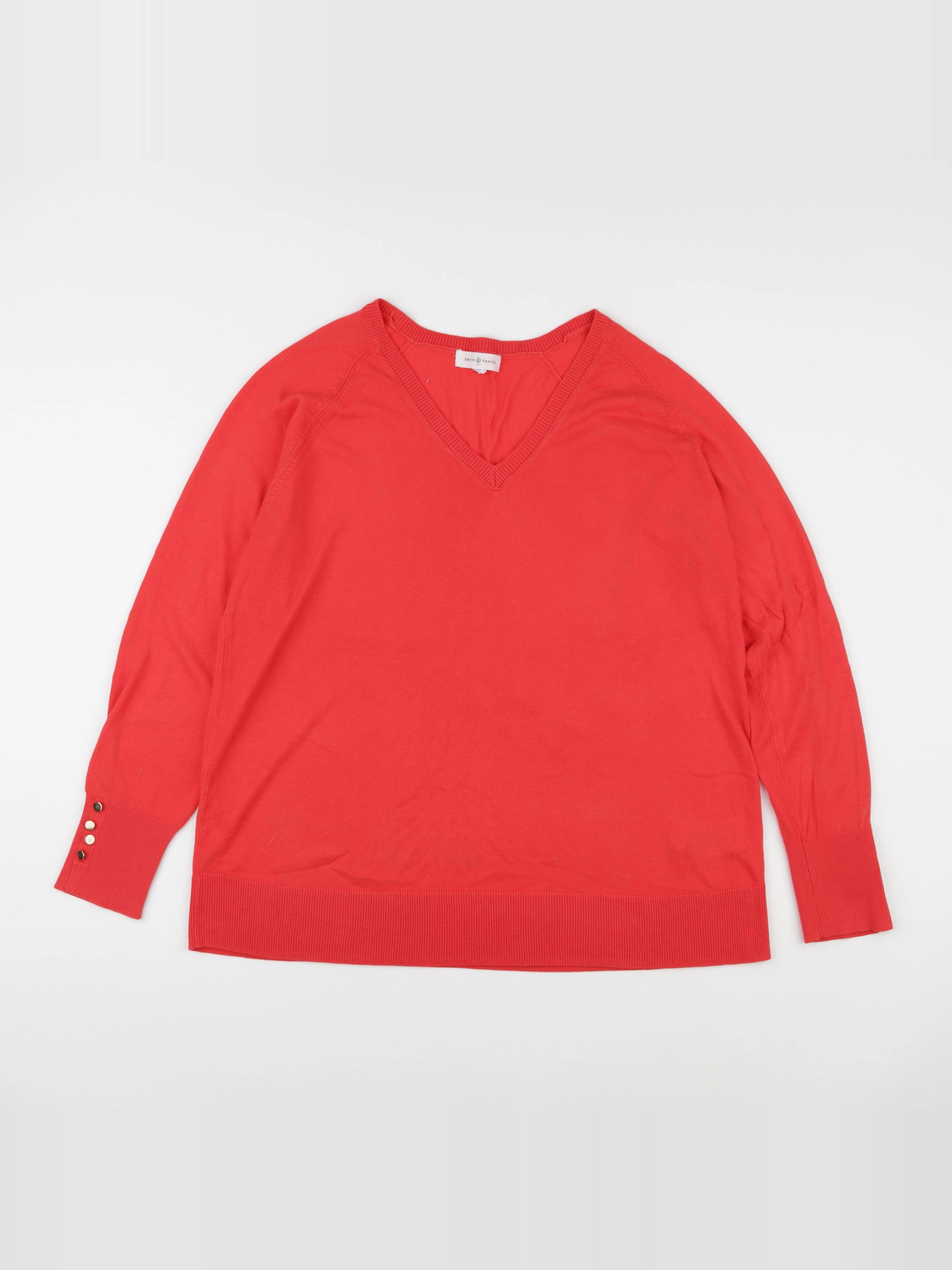 Envie de fraise - pull grossesse rose - 38 à 40