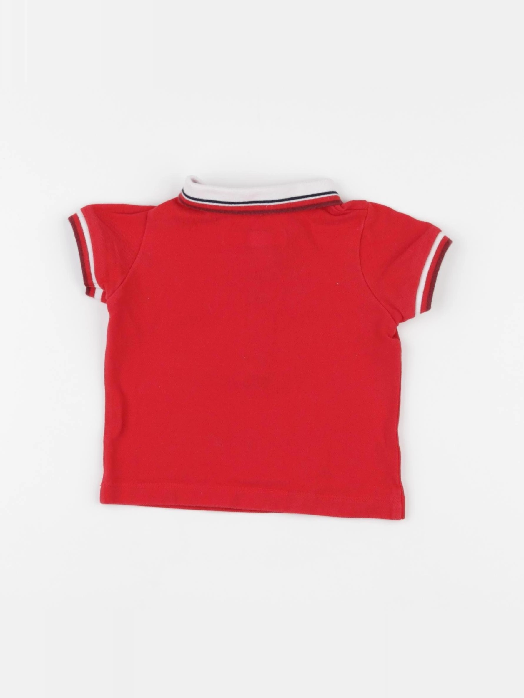Jacadi - polo rouge - 6 mois