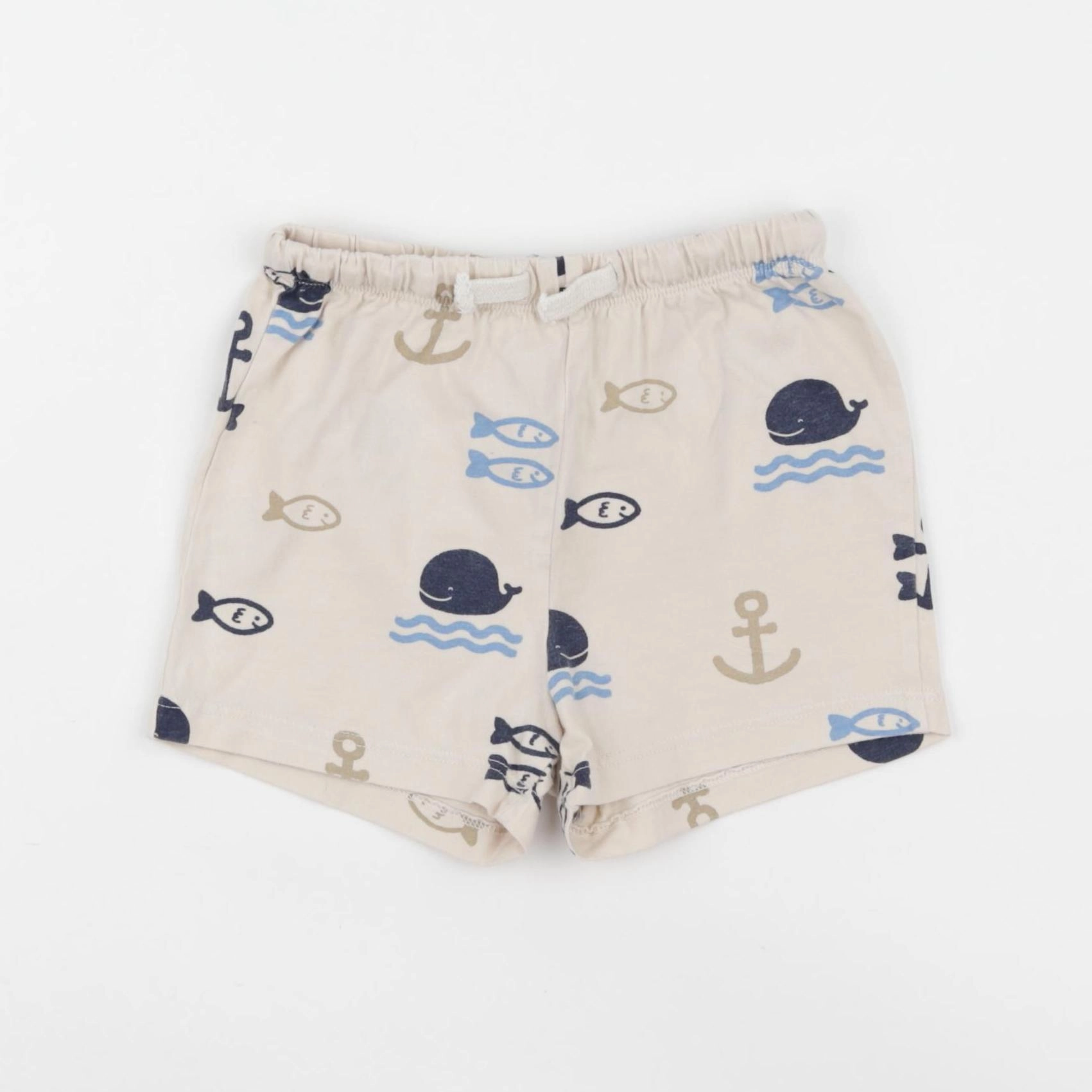 H&M - short marron - 12/18 mois