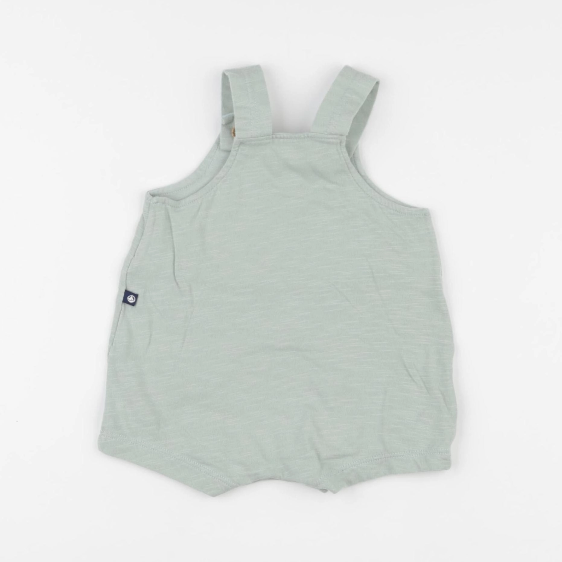 Petit Bateau - salopette vert - 3 mois