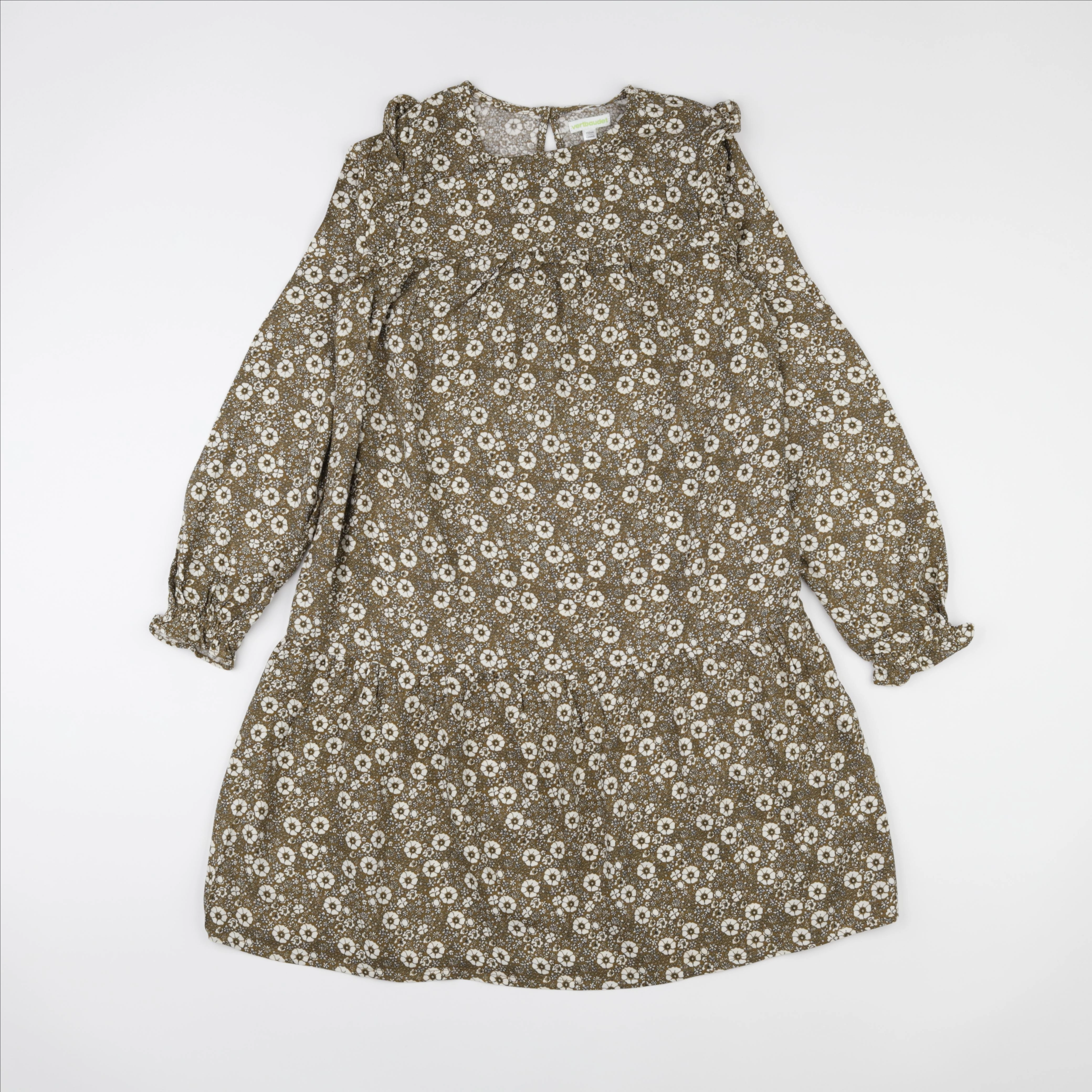 Vertbaudet - robe vert - 12 ans