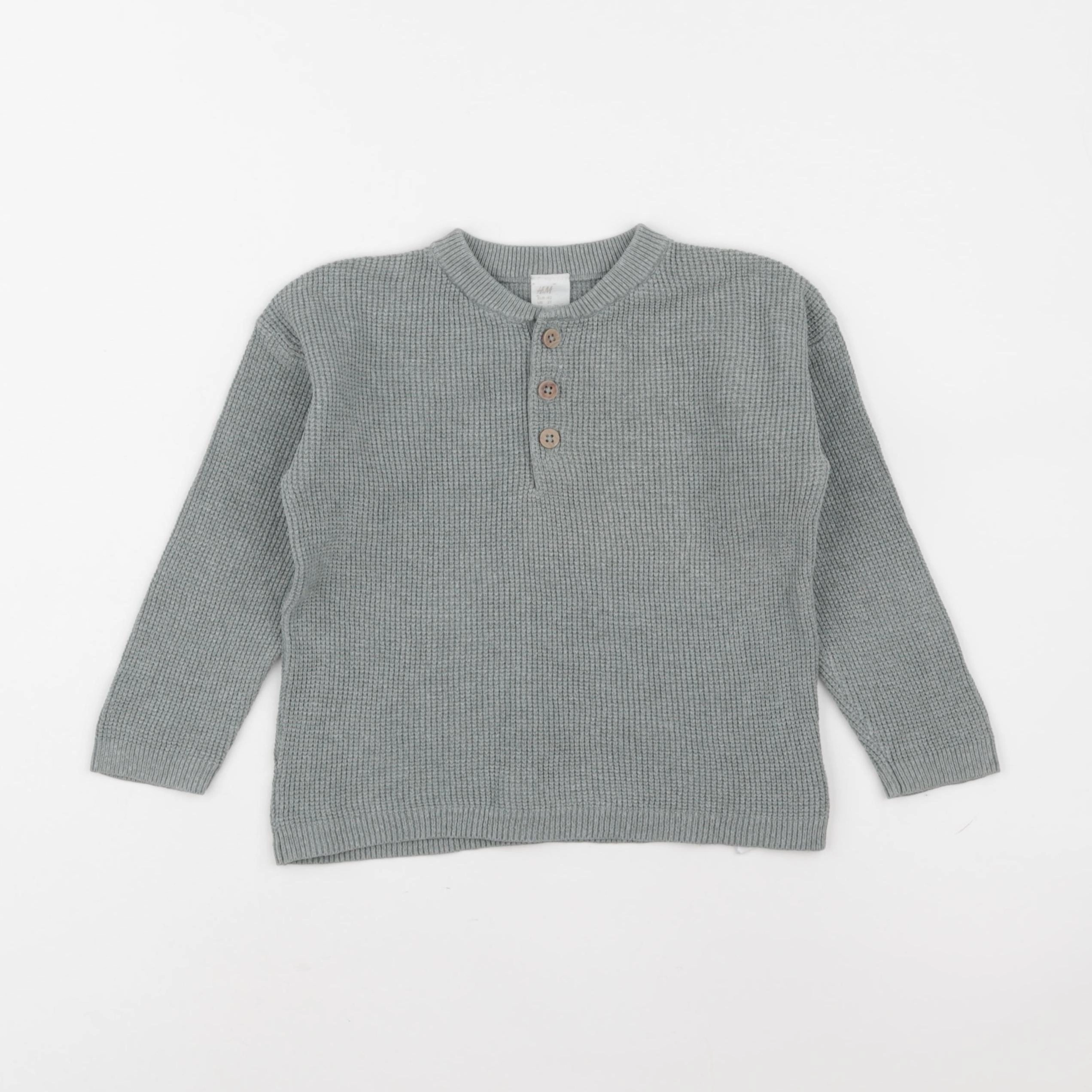 H&M - tee-shirt vert - 18/24 mois