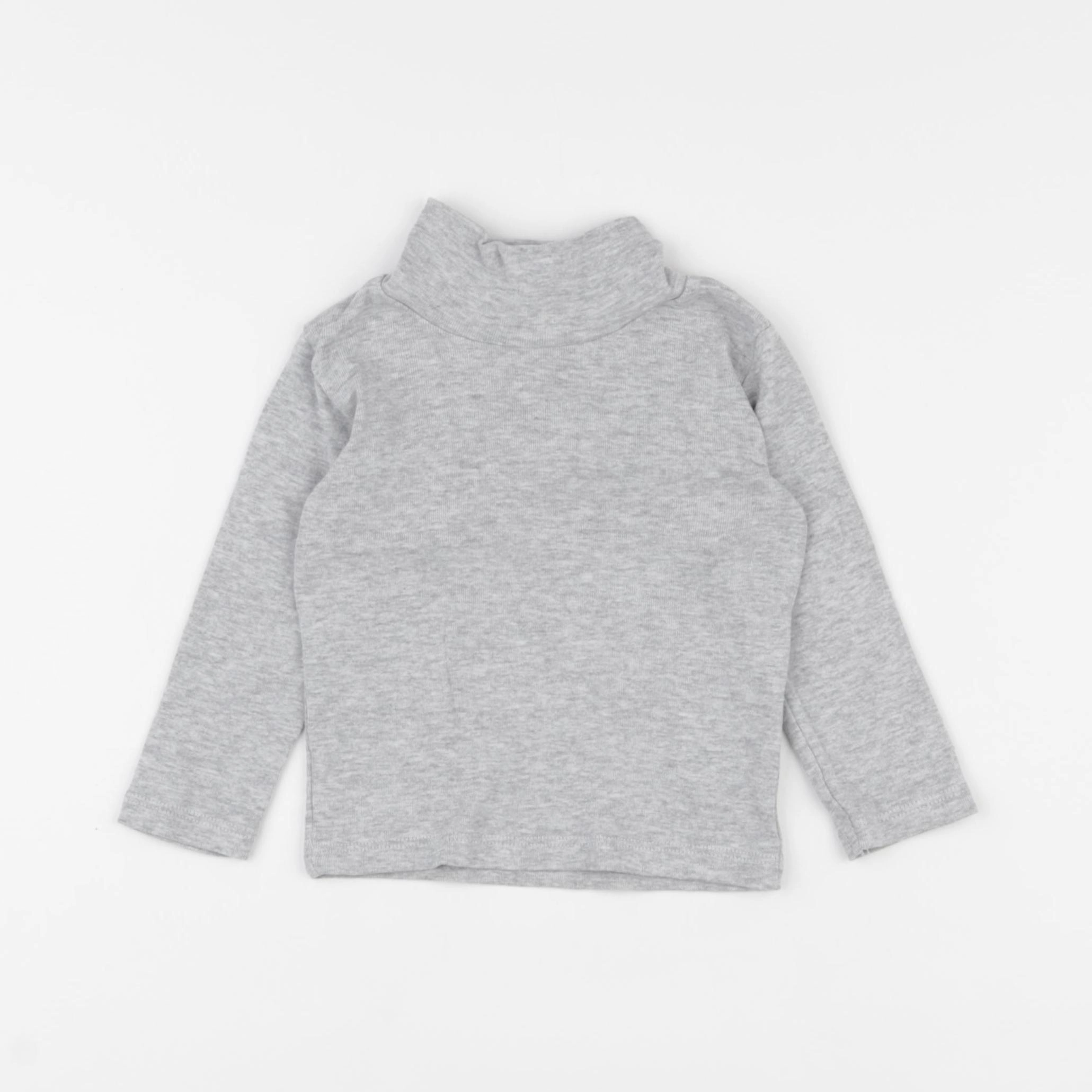 Vertbaudet - sous-pull gris - 12 mois