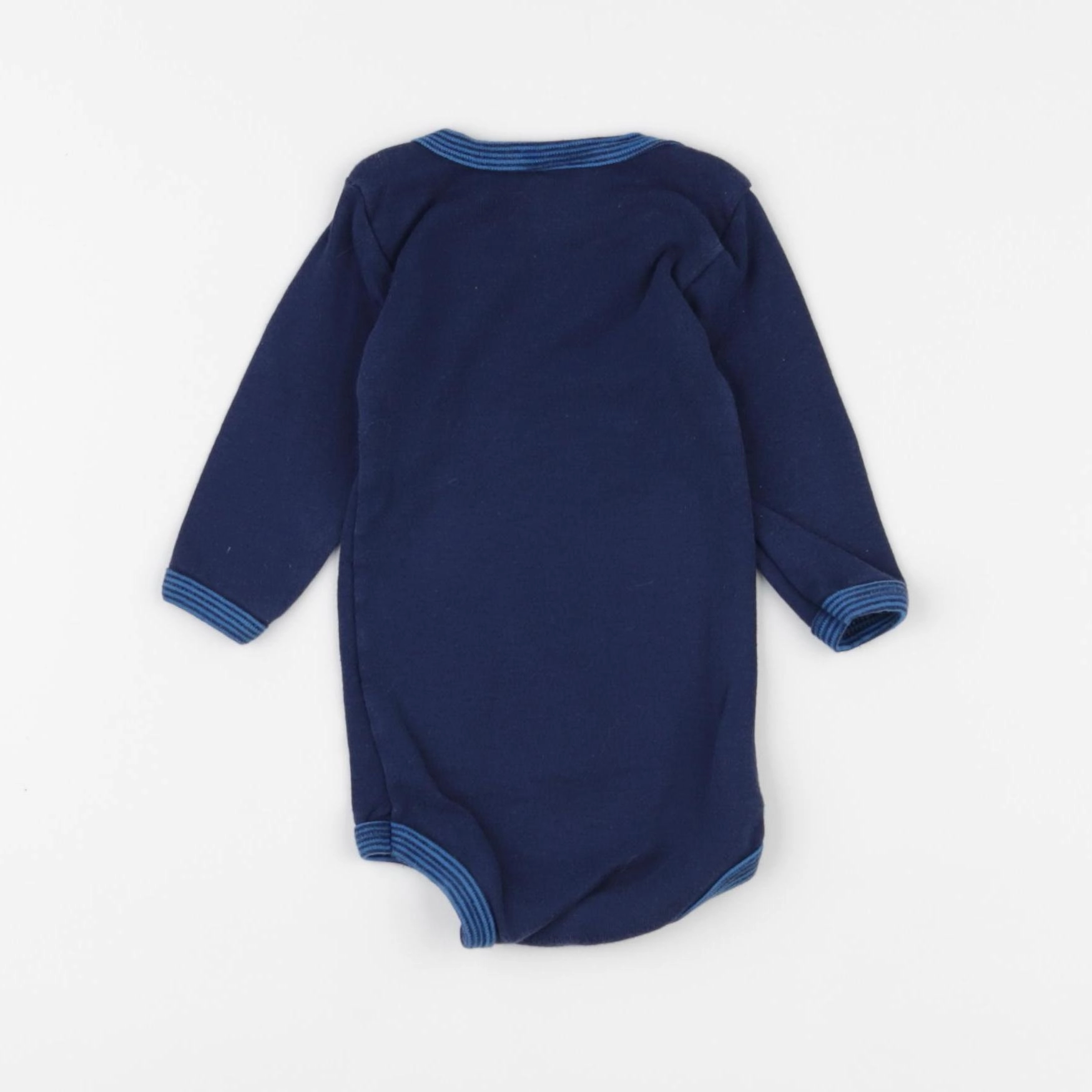 Petit Bateau - body bleu - 3 mois