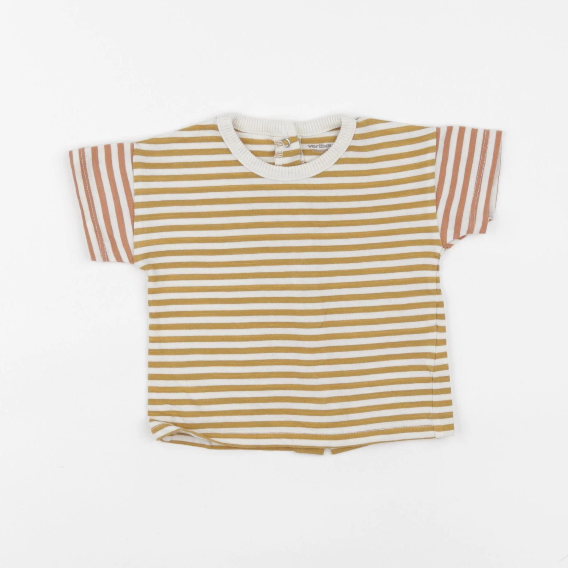 Vertbaudet - tee-shirt multicolore - 6 mois