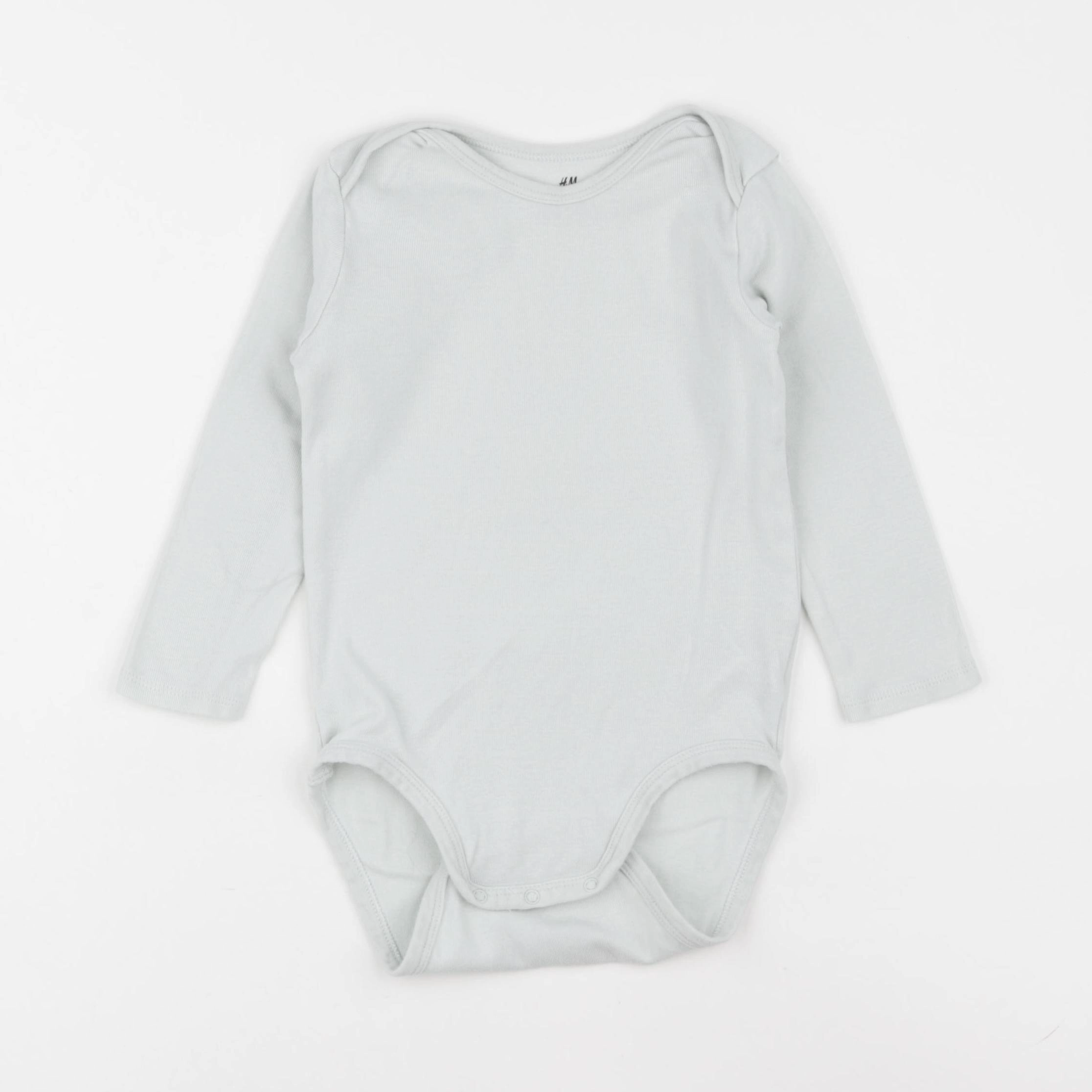 H&M - body bleu - 18/24 mois