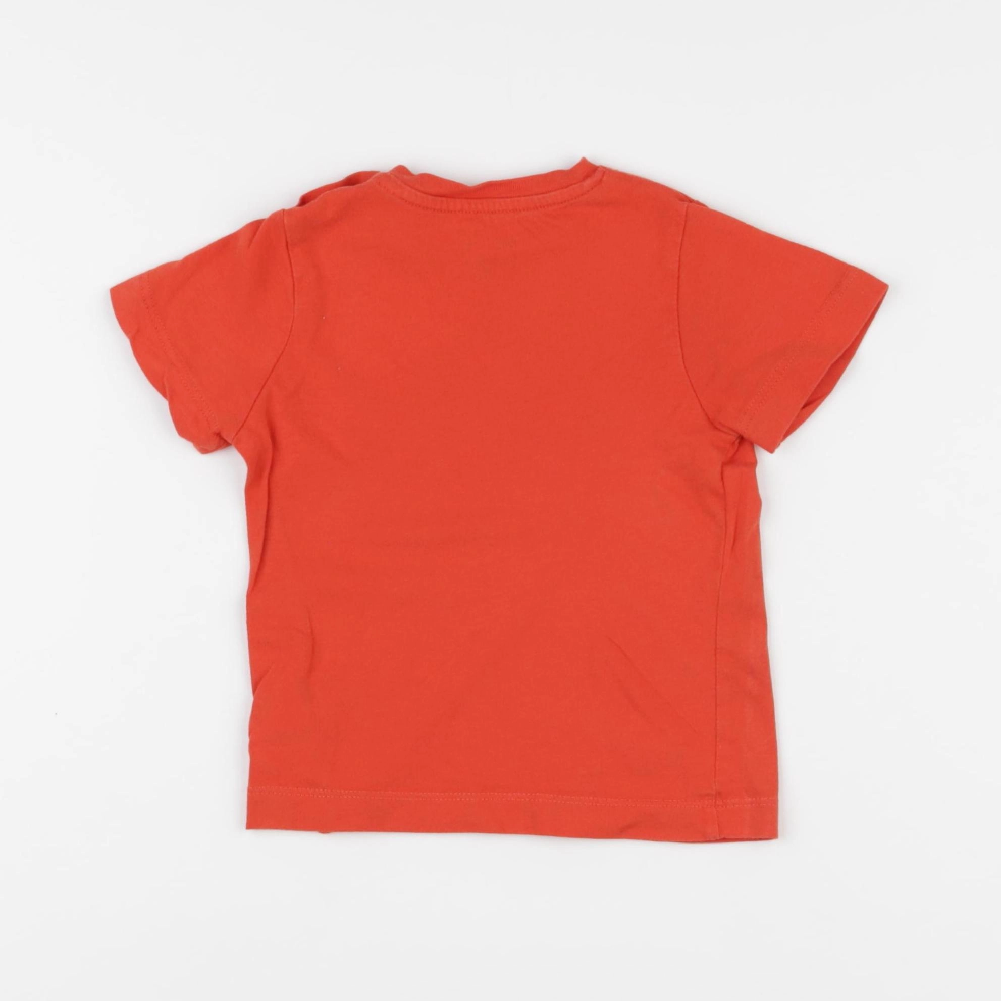 Boutchou - tee-shirt rouge - 9 mois