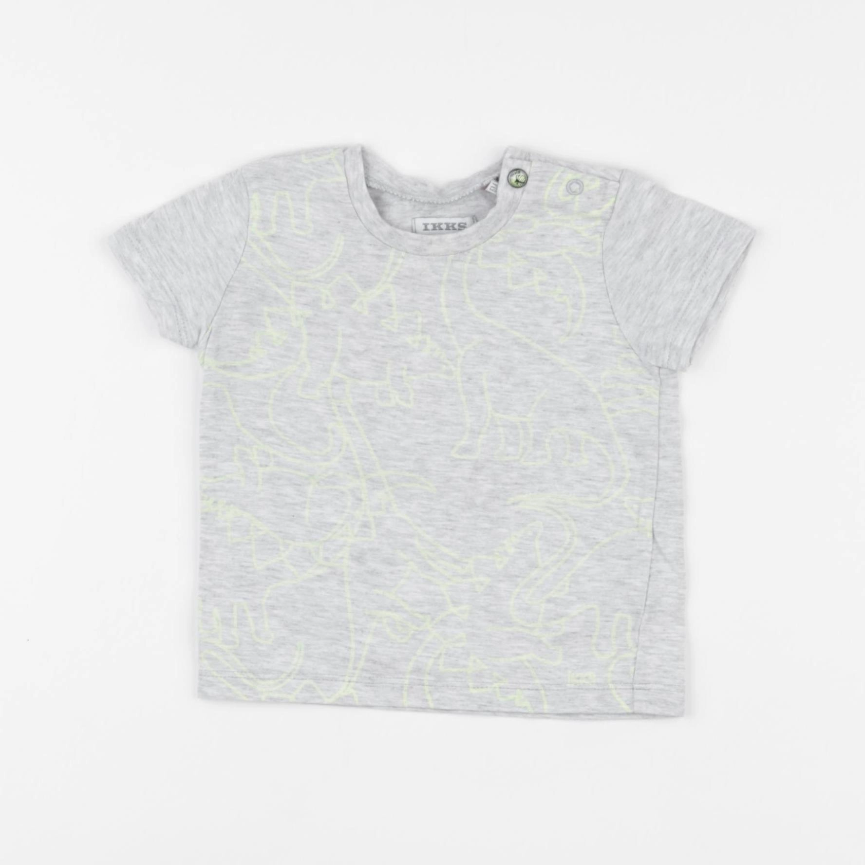 IKKS - tee-shirt gris - 6 mois