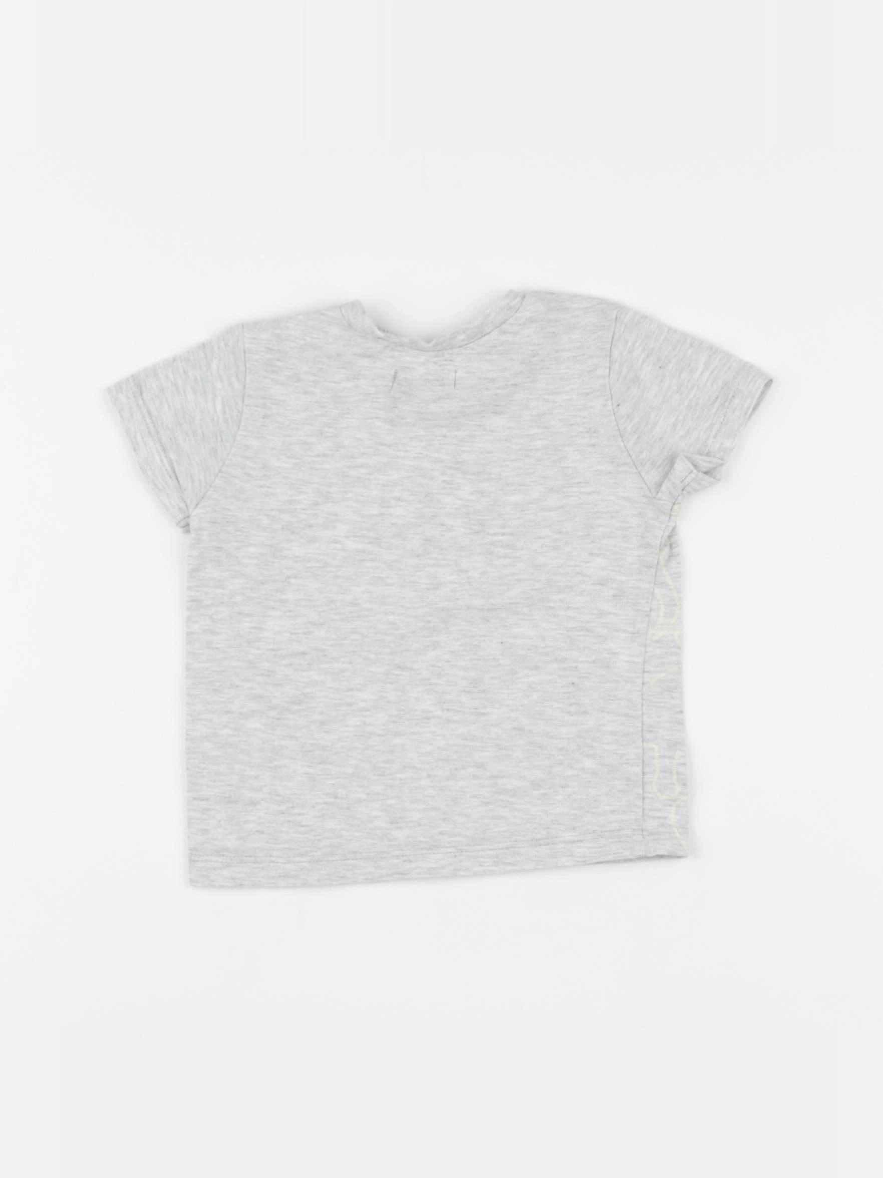 IKKS - tee-shirt gris - 6 mois