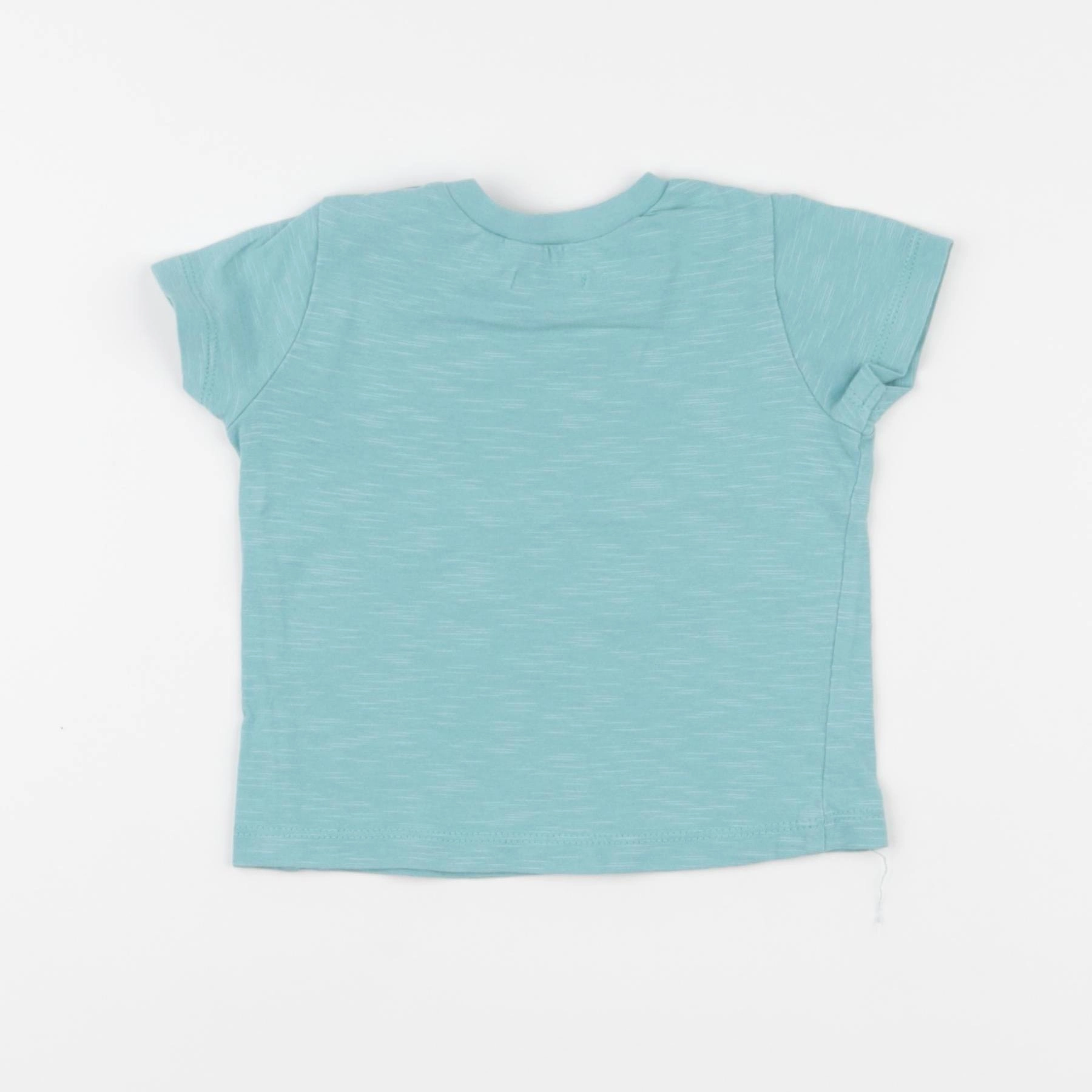 IKKS - tee-shirt bleu - 6 mois