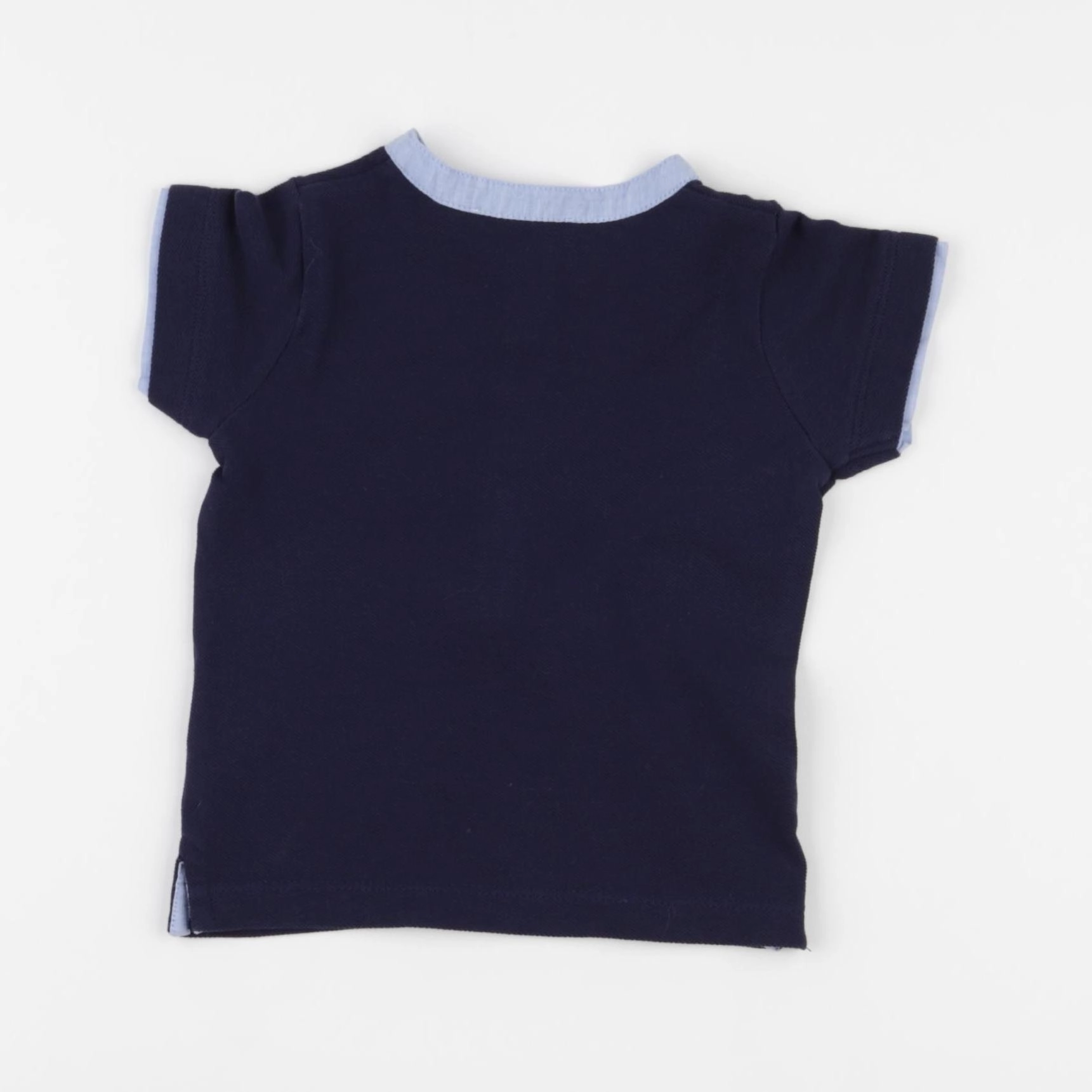 Jacadi - polo bleu - 6 mois