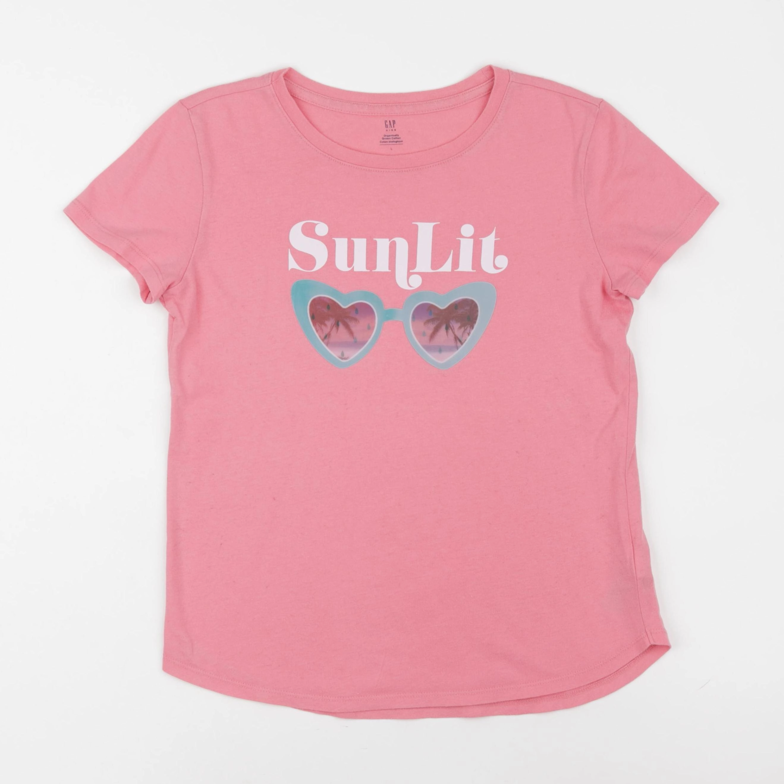GAP - tee-shirt rose - 10 ans