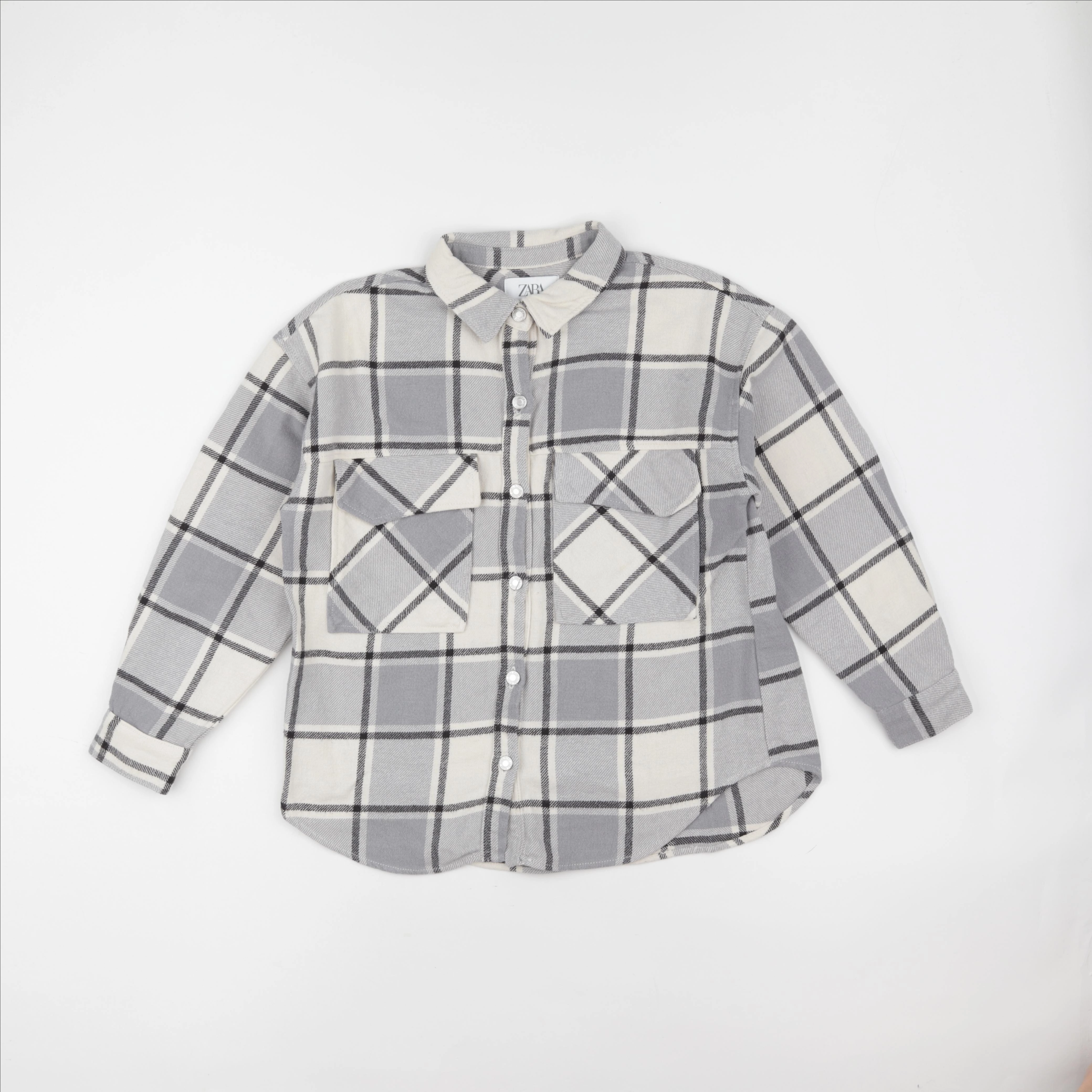 Zara - chemise gris - 11/12 ans