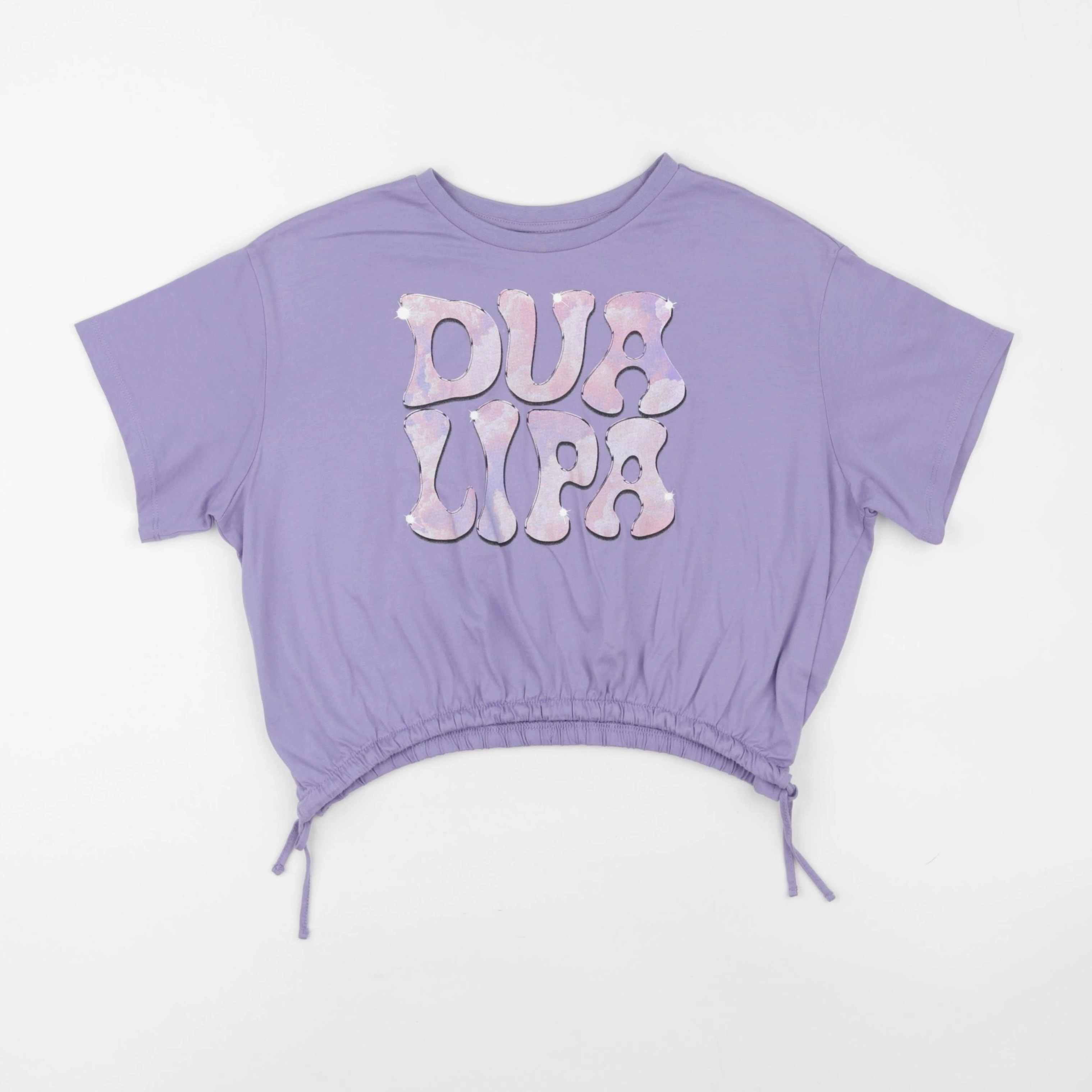 H&M - tee-shirt court violet - 10/12 ans