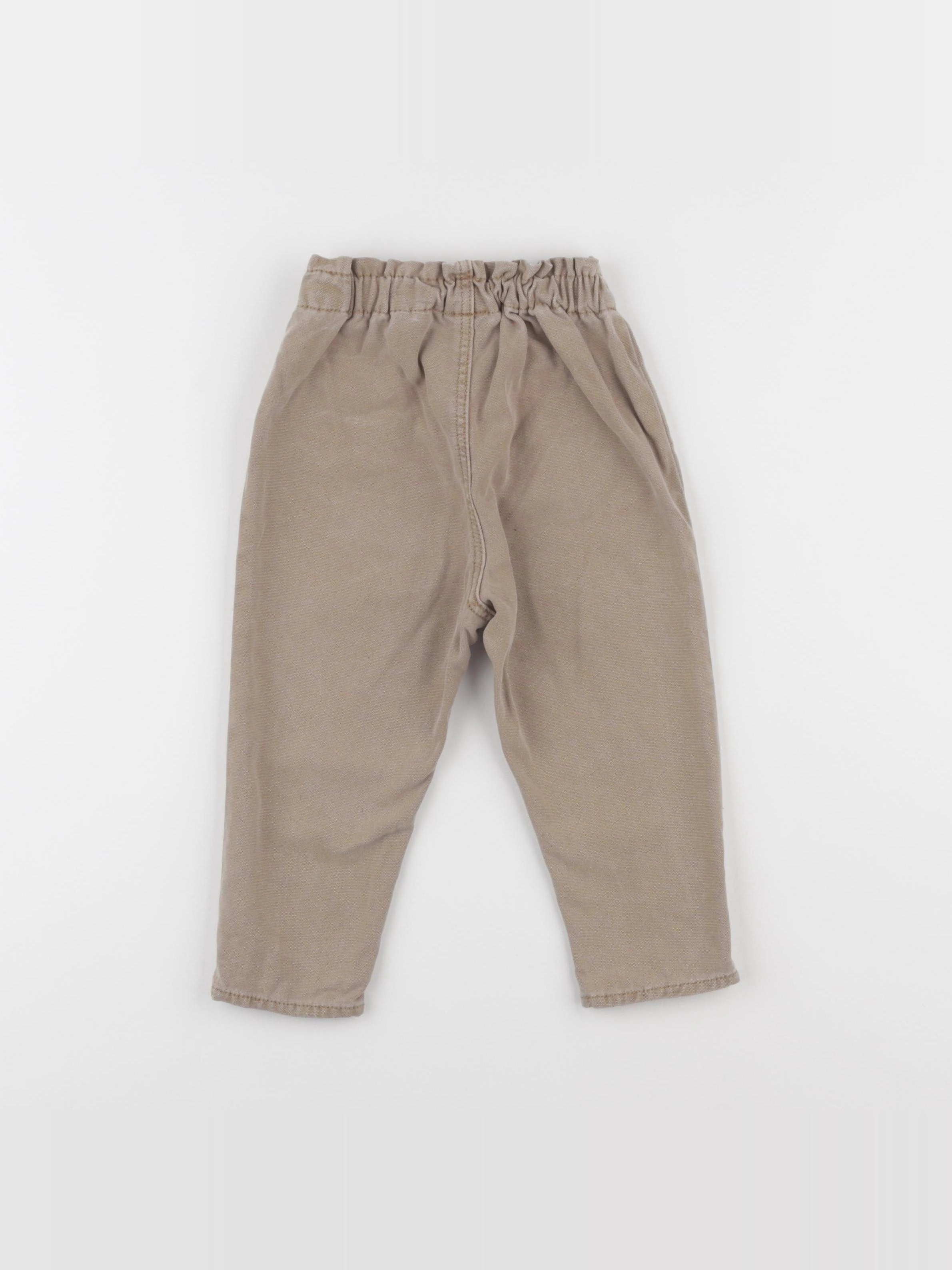 H&M - pantalon marron - 12/18 mois