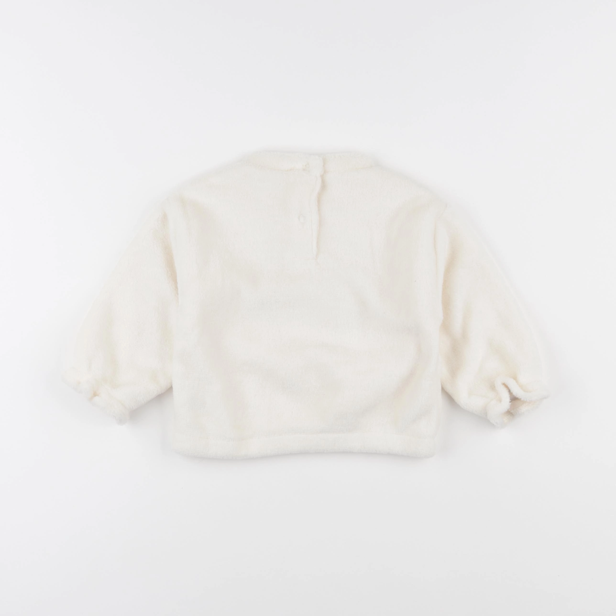 Vertbaudet - pull blanc - 18 mois