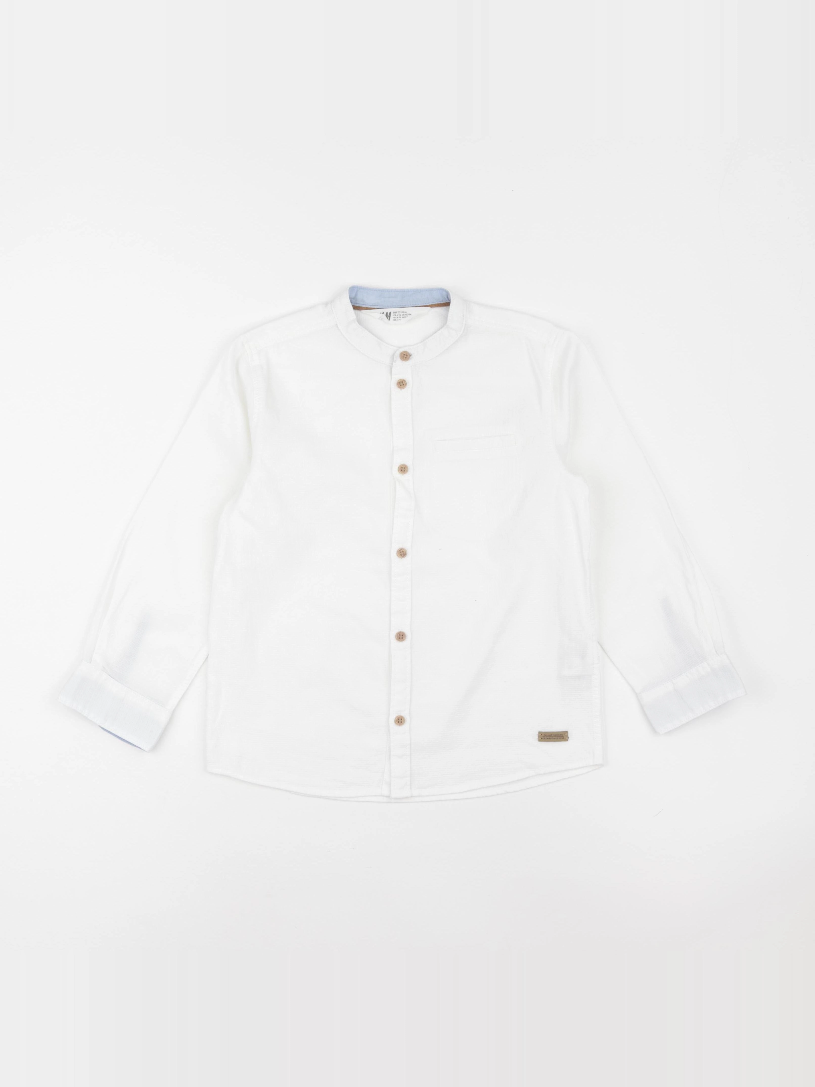 H&M - chemise blanc - 6/7 ans