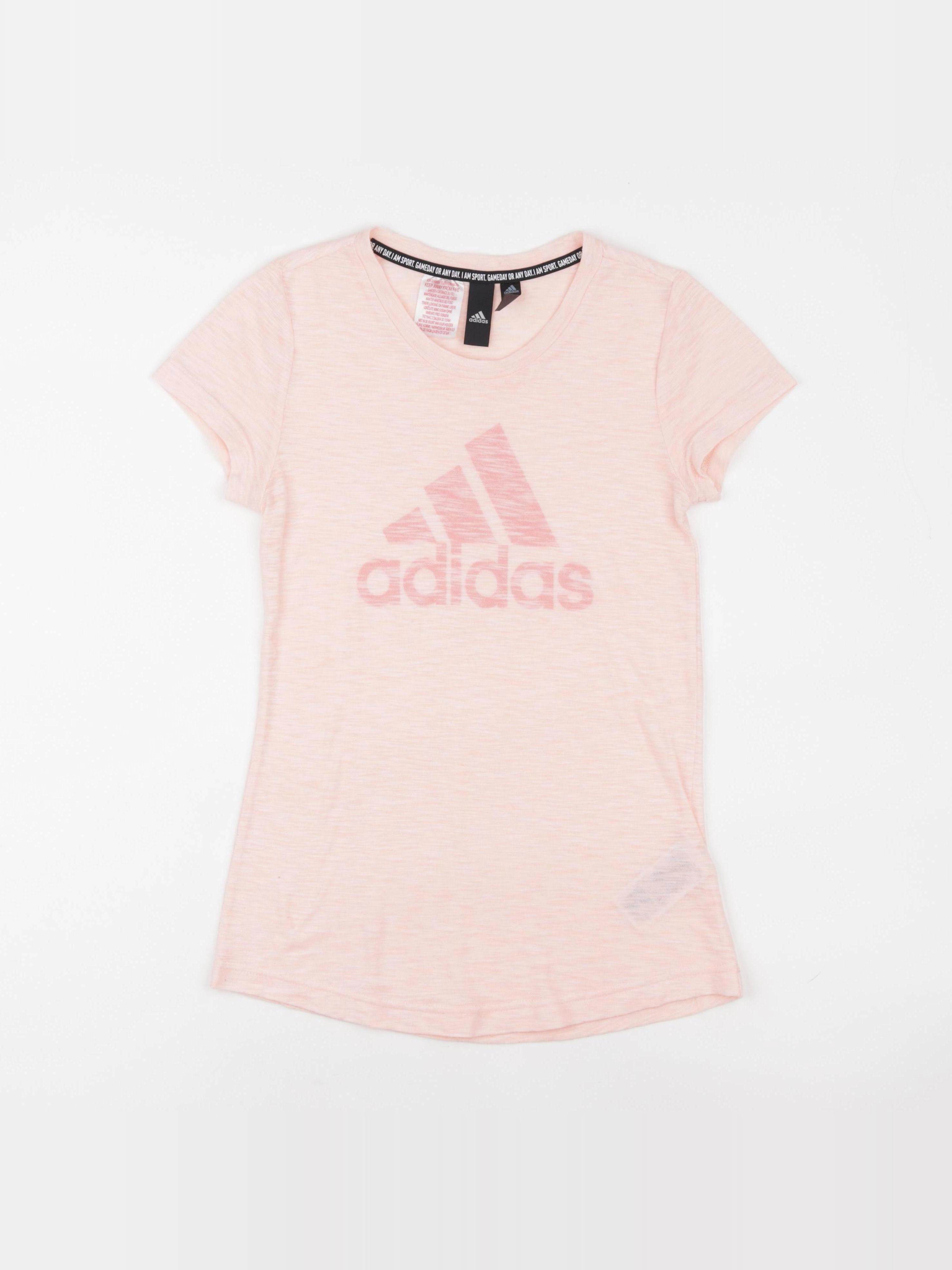 Adidas - tee-shirt rose - 11/12 ans