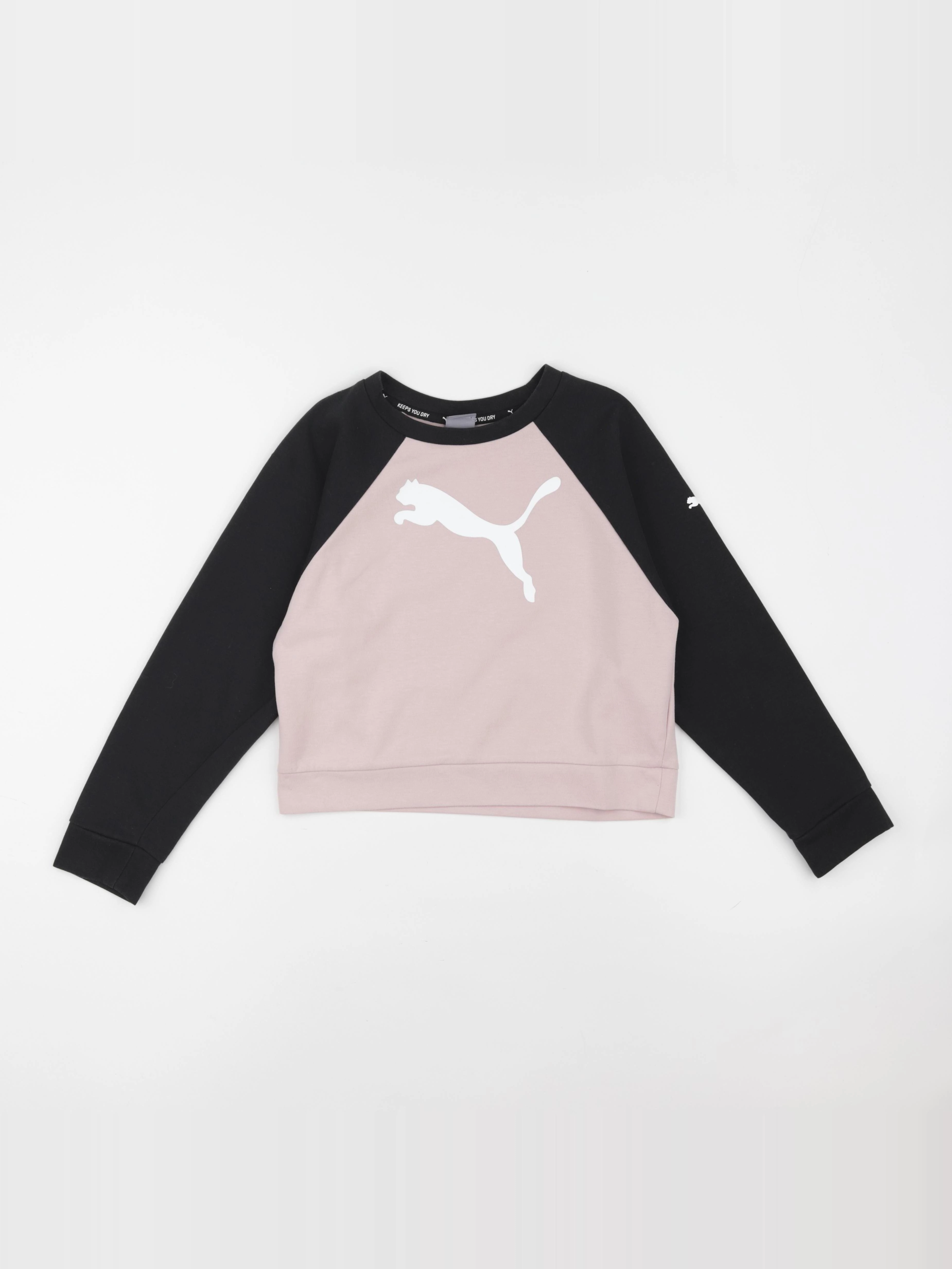 Puma - sweat court rose - 11/12 ans