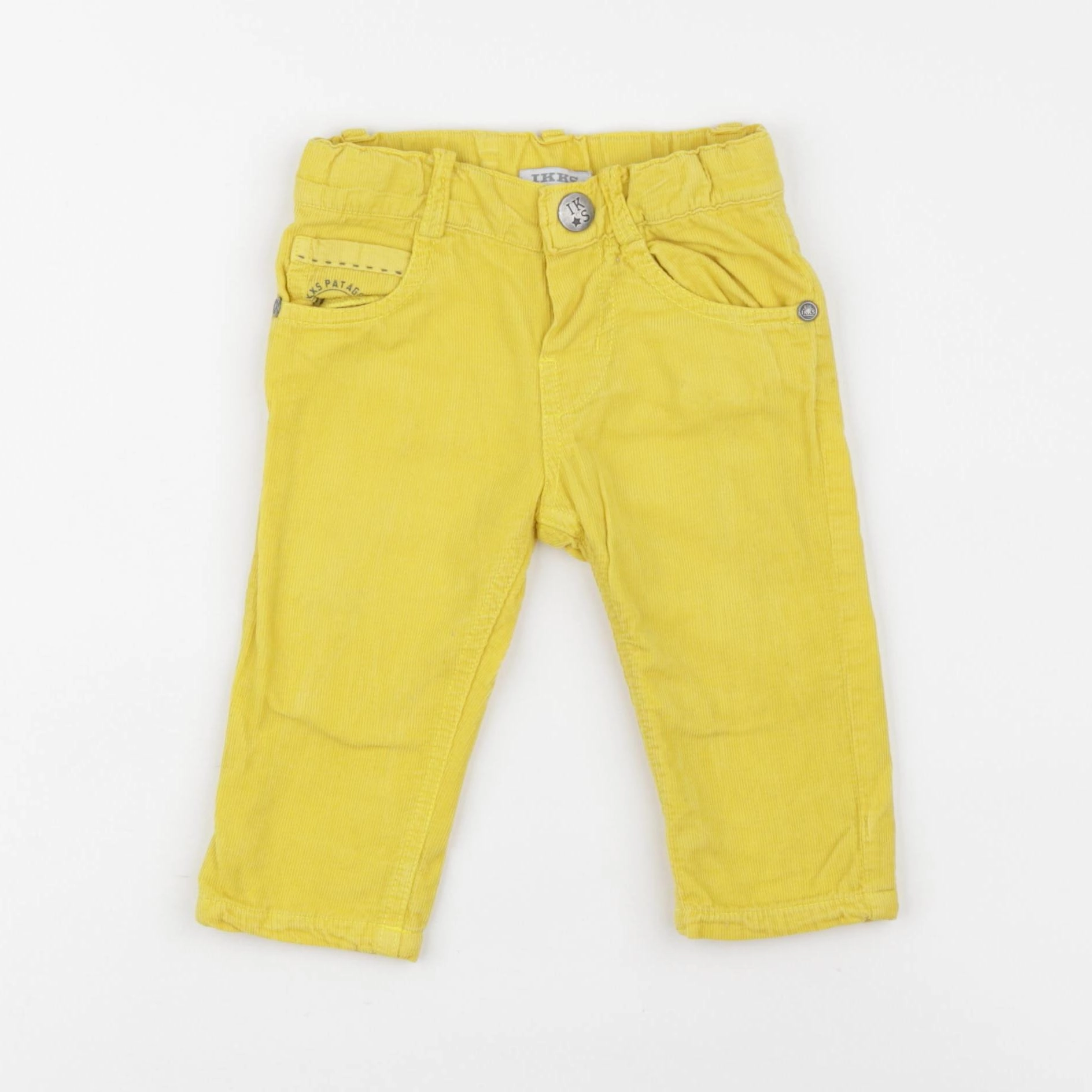 IKKS - pantalon jaune - 3 mois