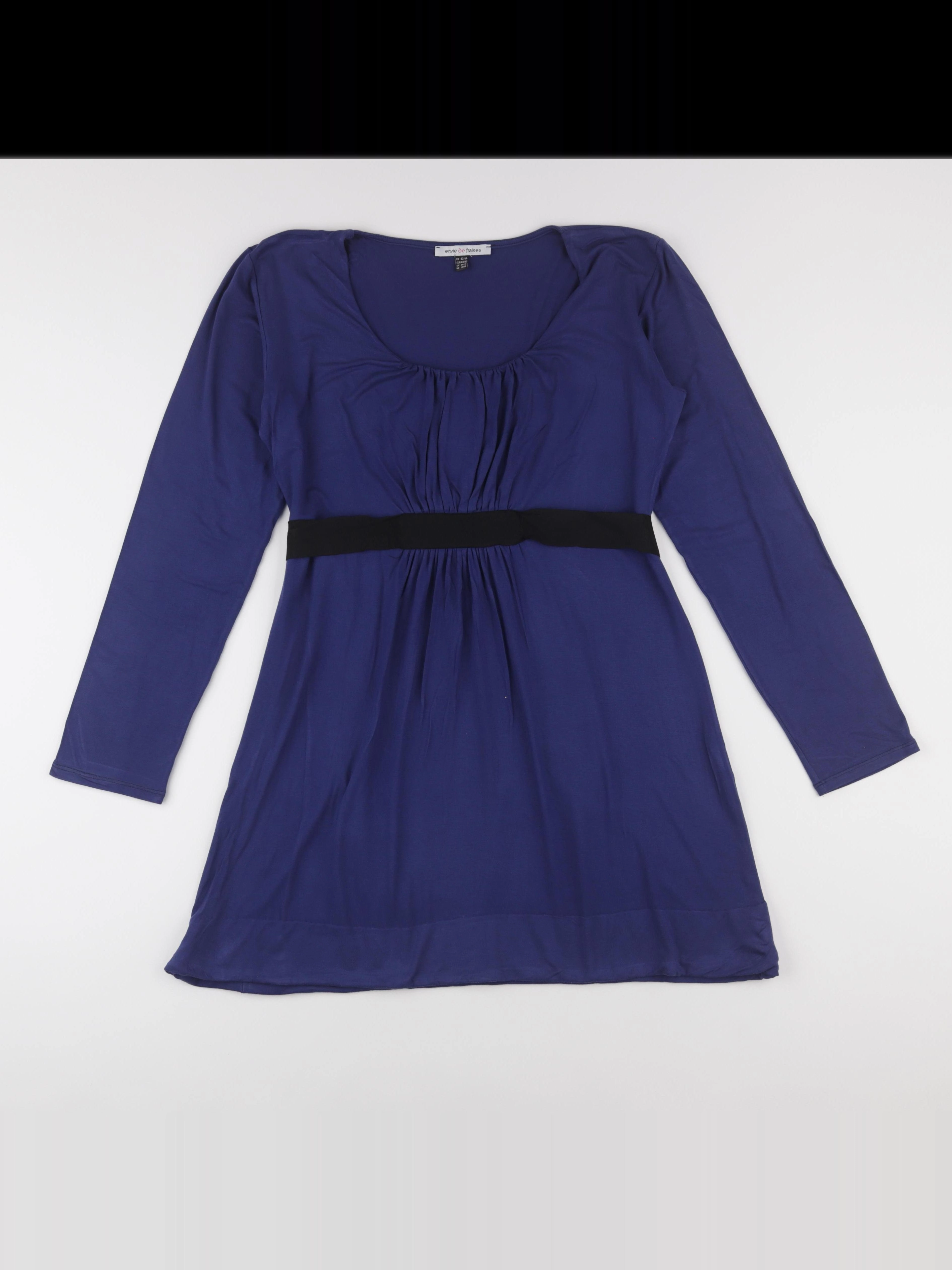 Envie de fraise - robe grossesse bleu - 42 à 44