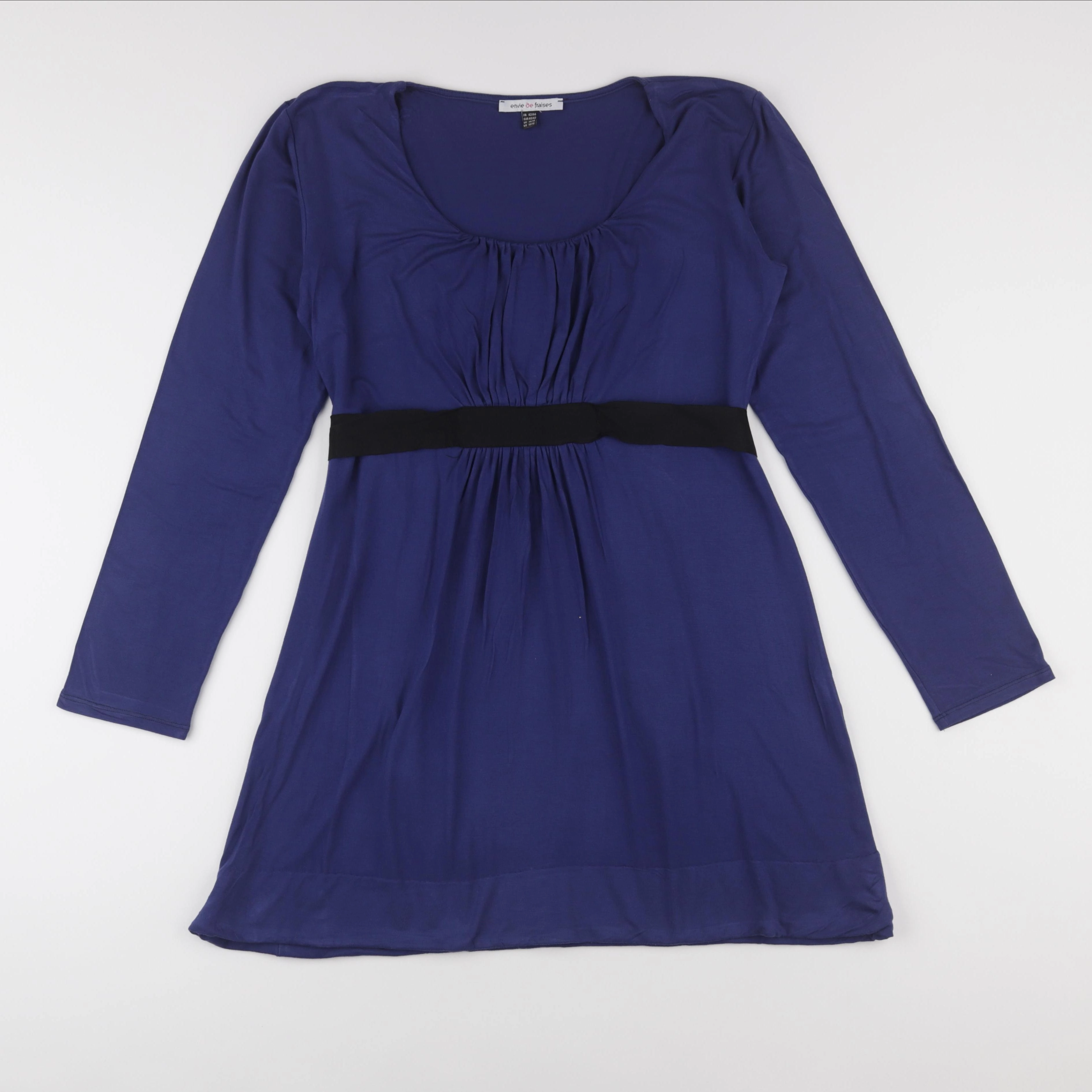 Envie de fraise - robe grossesse bleu - 42 à 44