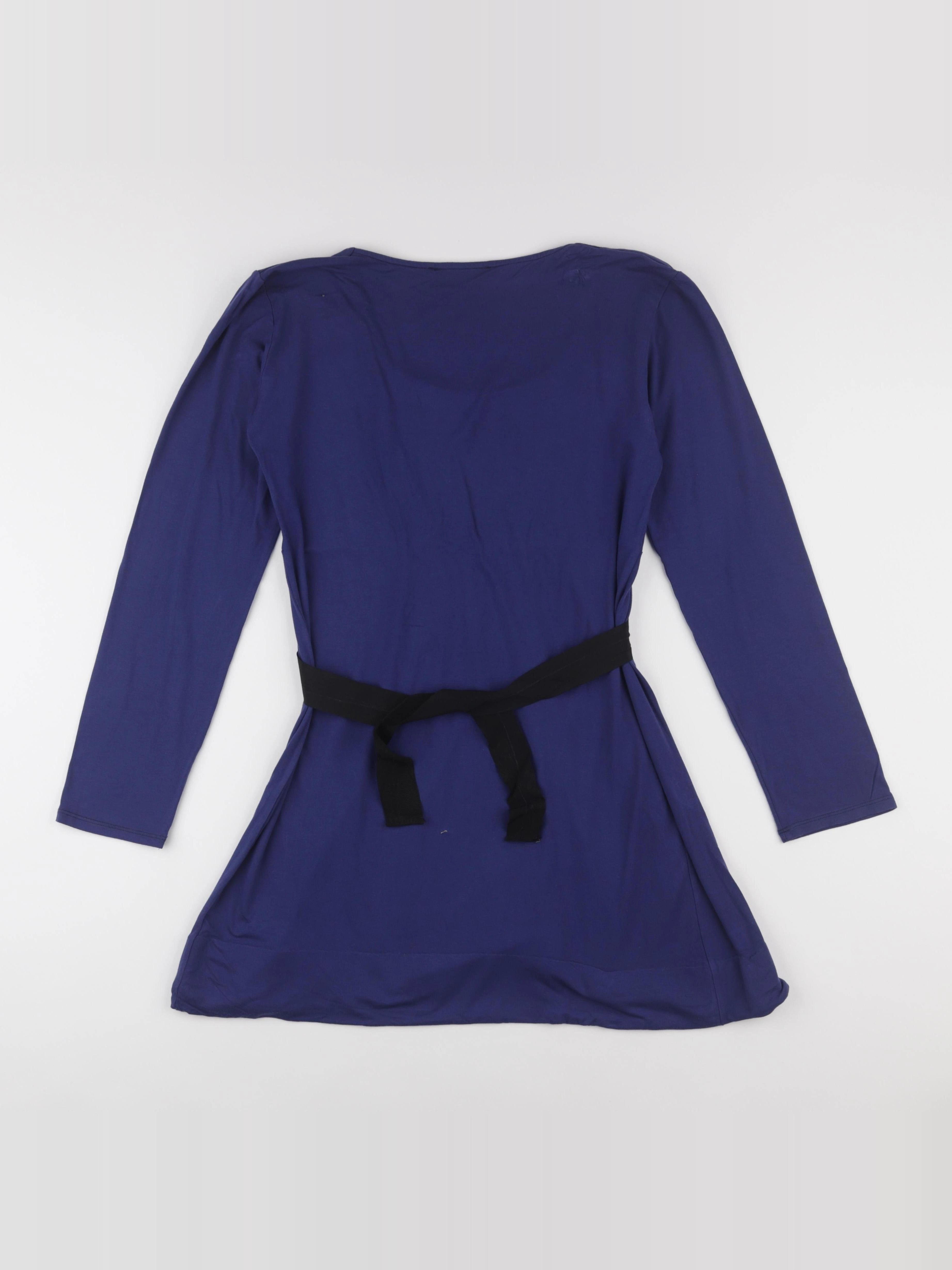 Envie de fraise - robe grossesse bleu - 42 à 44