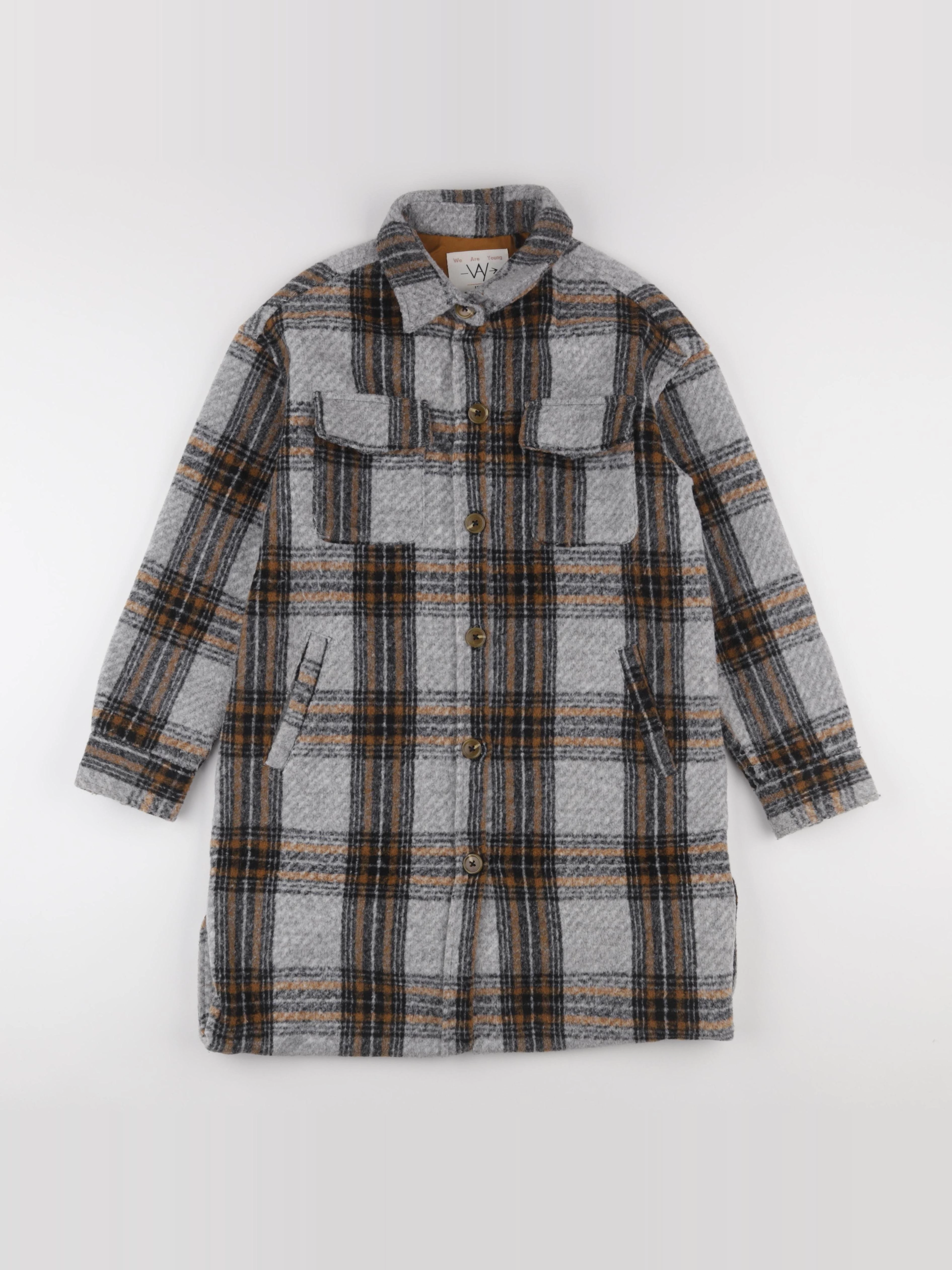 IKKS - manteau multicolore - 12 ans