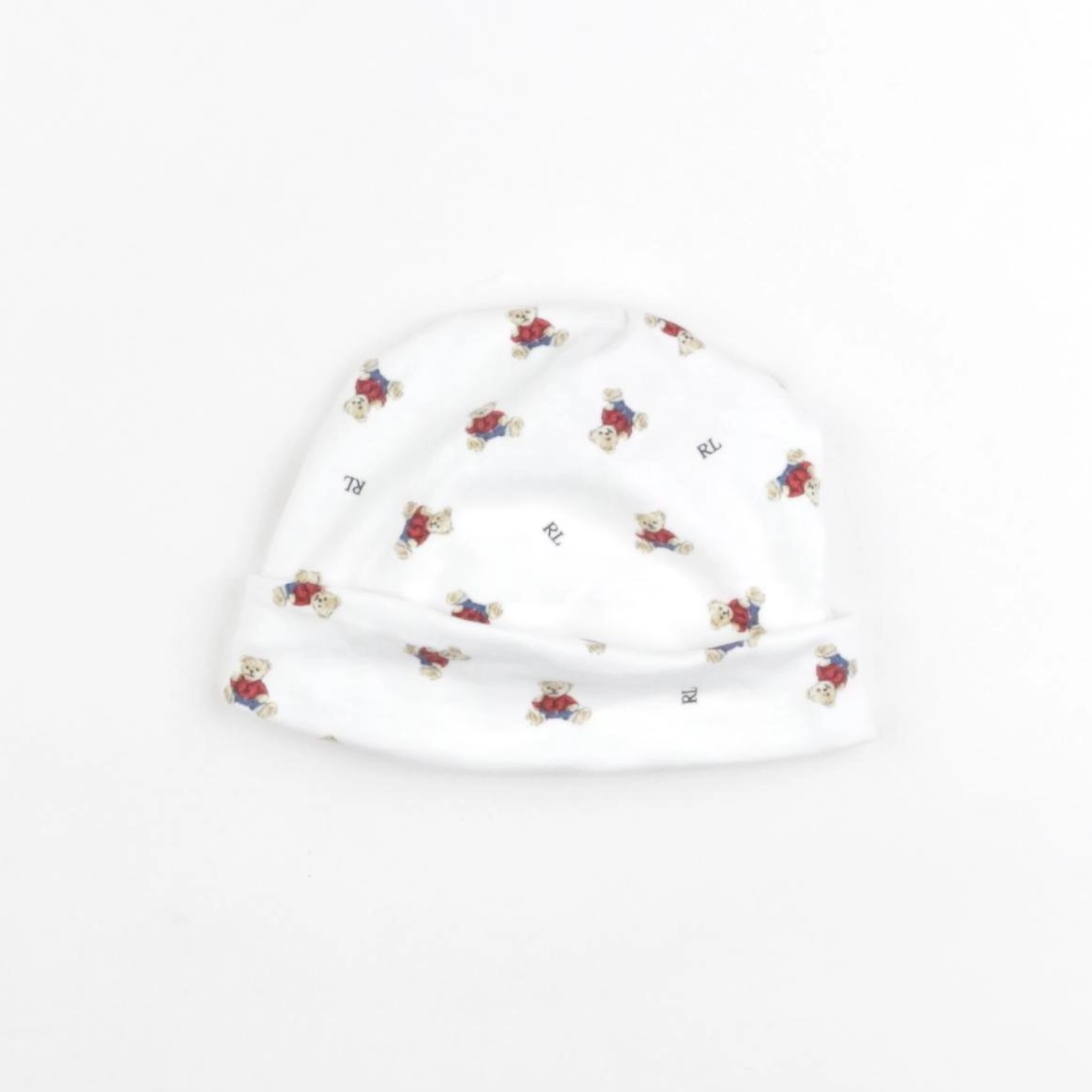 Ralph Lauren - bonnet blanc - 1/3 mois