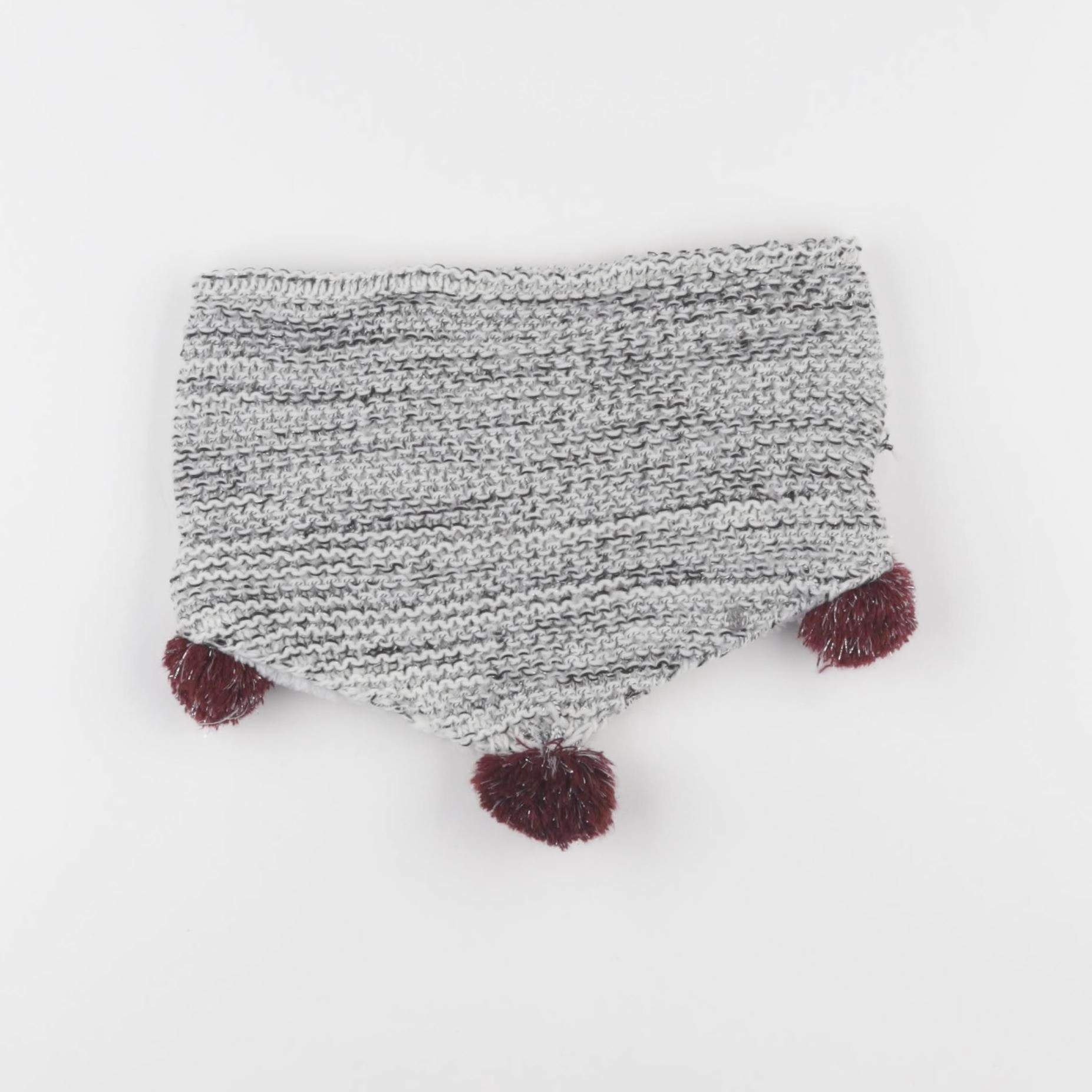IKKS - tour de cou gris - 12/14 ans
