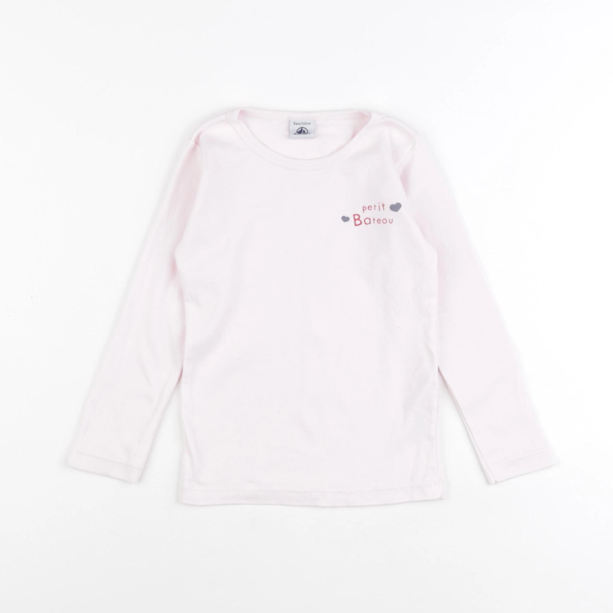 Petit Bateau - maillot de corps rose - 5 ans